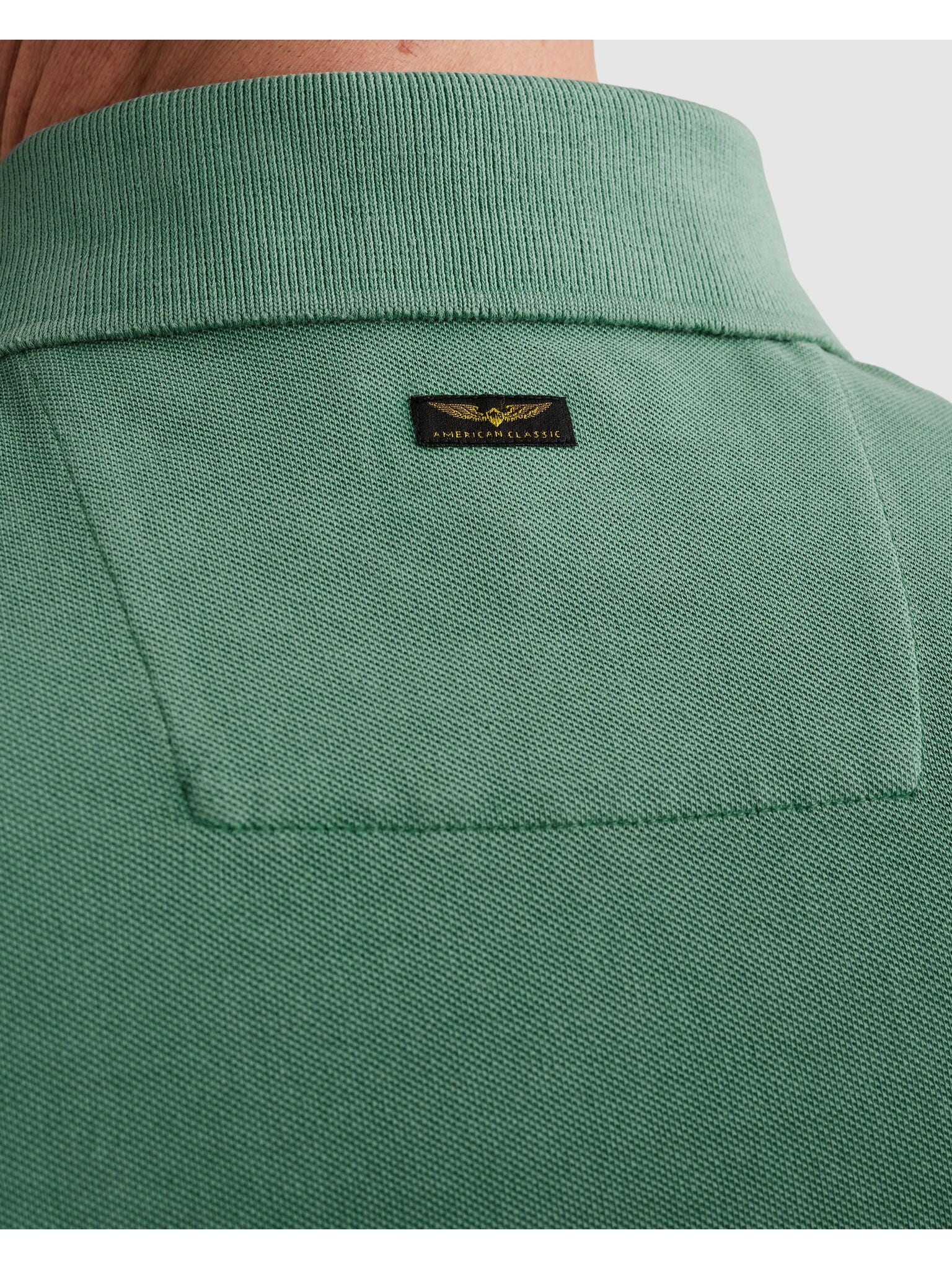 PME LEGEND Poloshirt »Short sleeve polo pique garment dyed« mit Logo Stickerei