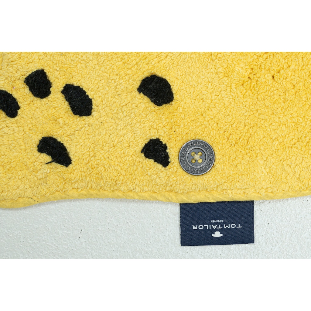 TOM TAILOR HOME Badematte »Bings Lemon«, Höhe 10 mm, fußbodenheizungsgeeignet