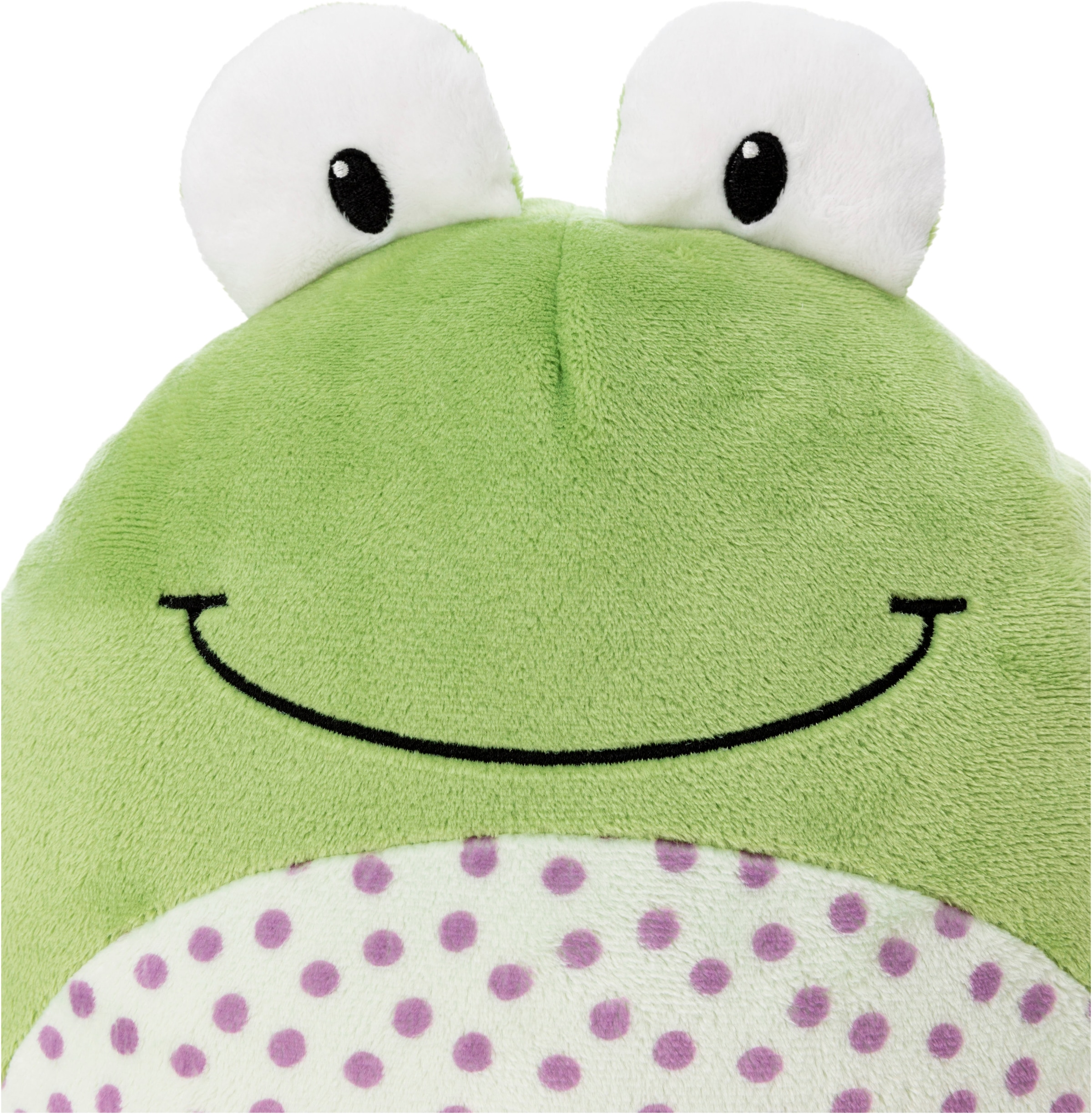 Nici Kuscheltier »Forest Friends, Frosch Fridolin Frog 25x30 cm« enthält recyceltes Material