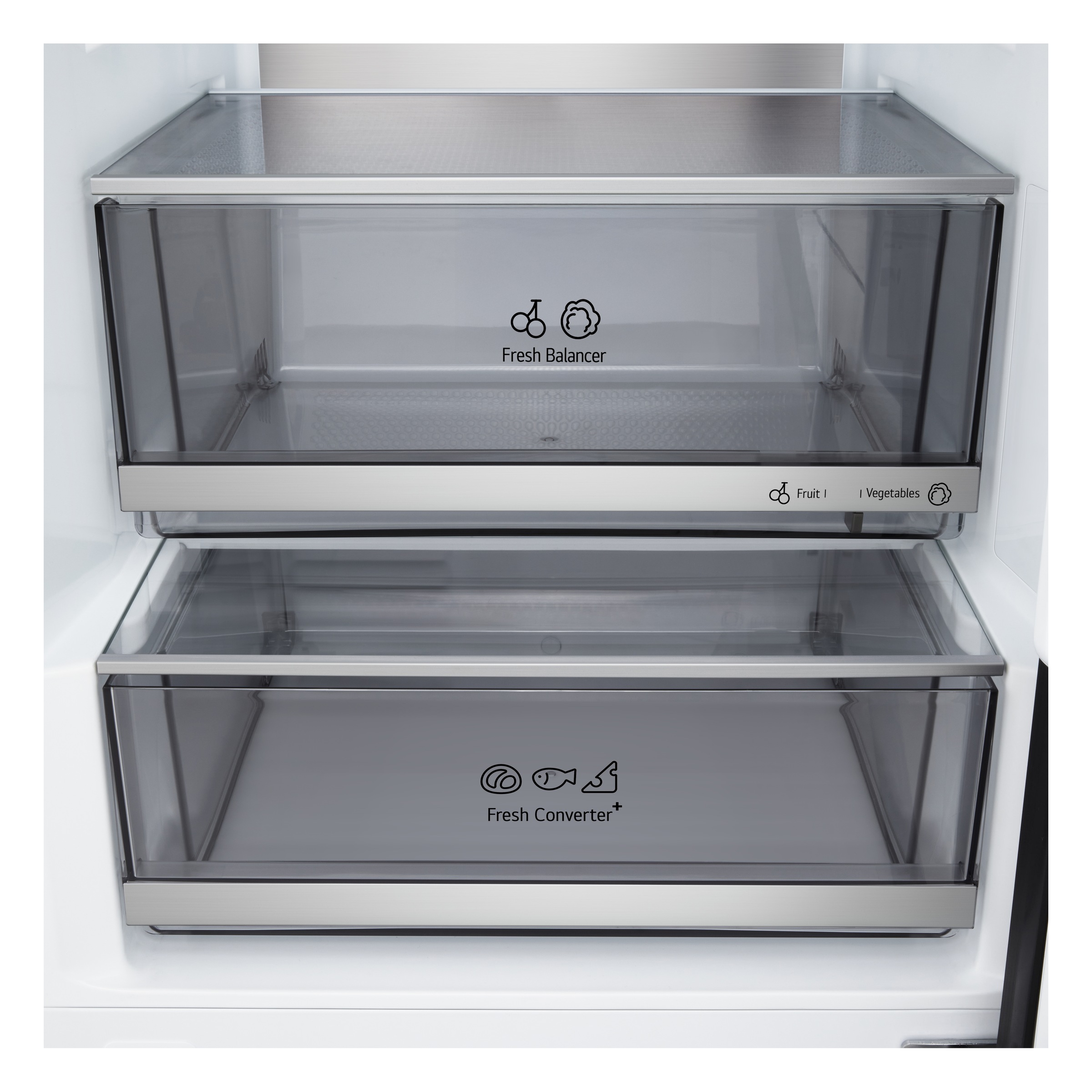 LG Kühl-/Gefrierkombination Serie 7 »GBBS727AEV« 203 cm hoch 59,7 cm breit Vollintegrierbarer Kühlschrank dank frontaler Luftzufuhr und Abluft