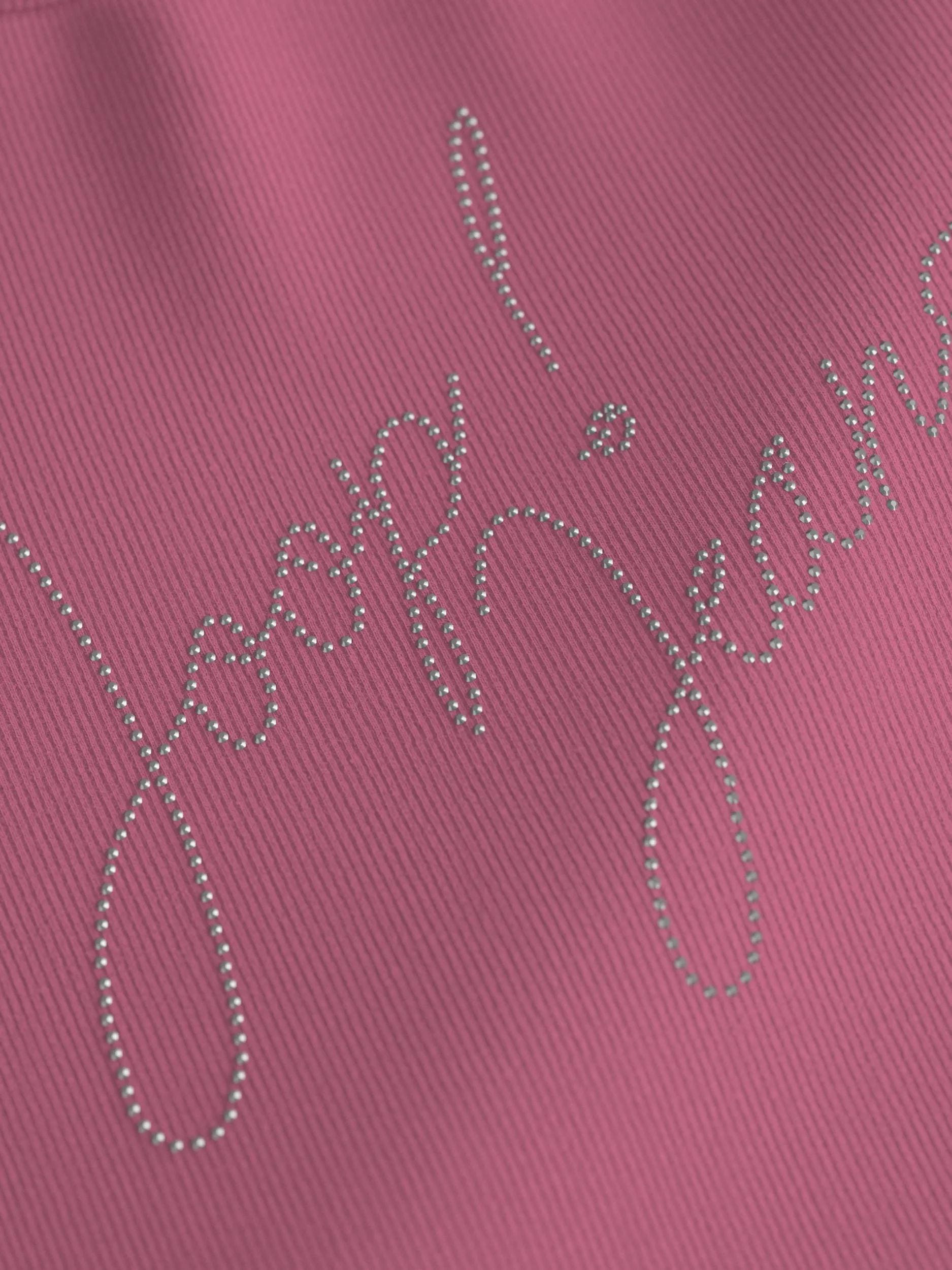 Joop Jeans T-Shirt »Tineta« mit appliziertem Logo in Glitzeroptik