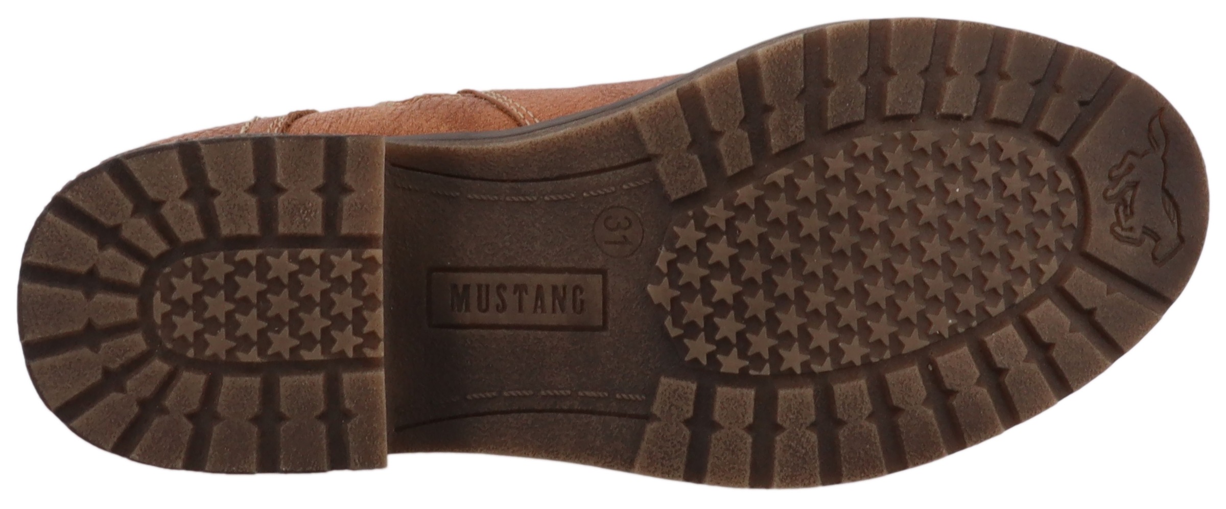 Mustang Shoes Winterstiefel »Concetta«  Stiefel, Schnürstiefel mit TEX-Membran