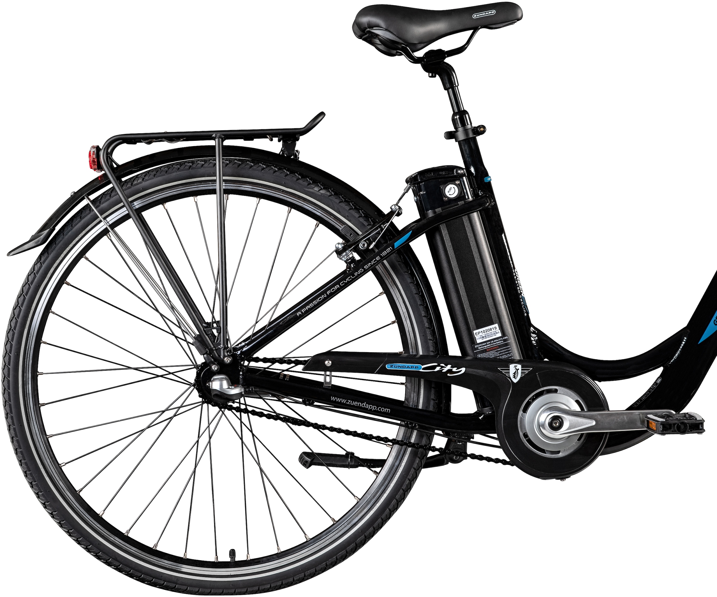 Zündapp E-Bike »Green 2.7«, 3 Gang, Shimano, Nexus, Frontmotor 250 W, Pedelec, Elektrofahrrad für Damen u. Herren