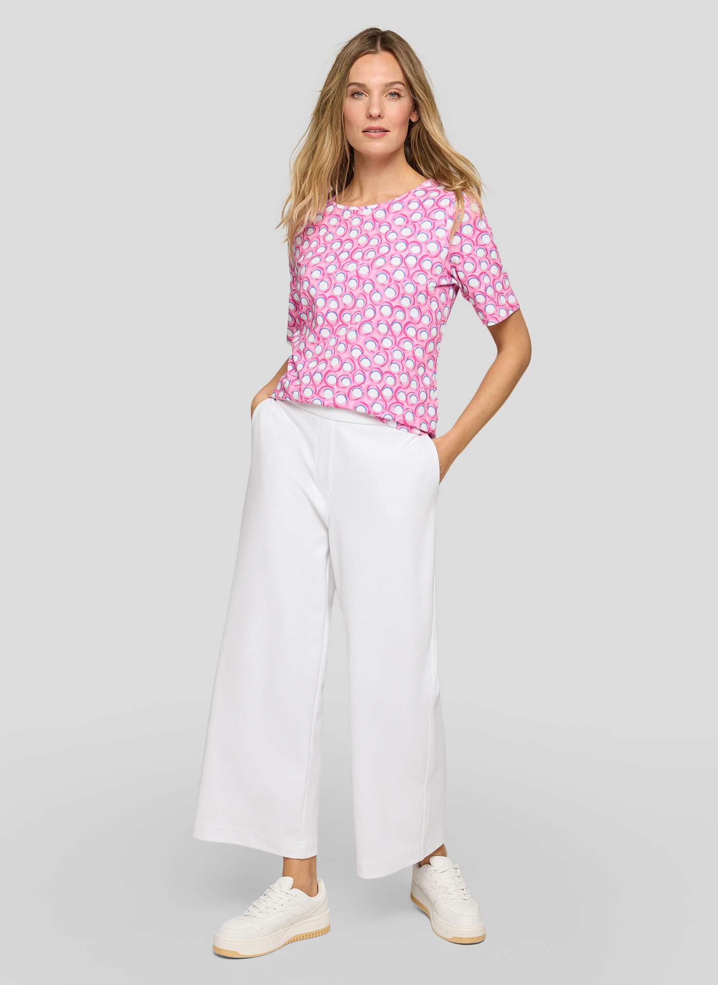 Rabe T-Shirt mit grafischem Muster