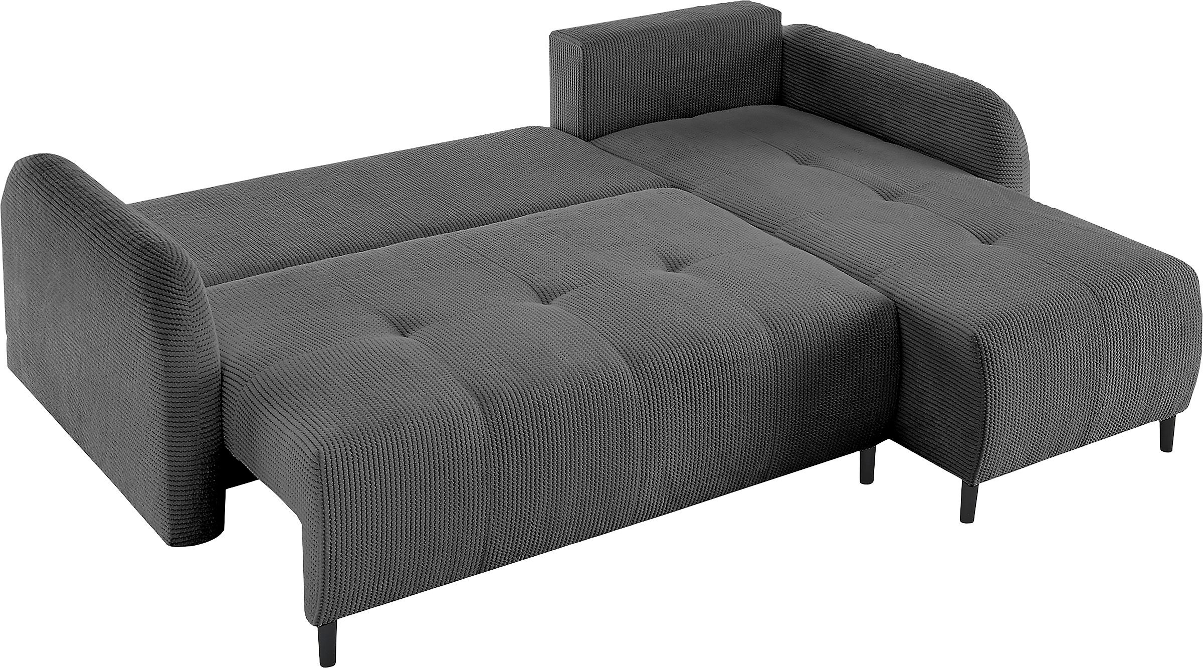 Leonique Ecksofa »BLAISE«, mit Bett-Funktion (Liegefläche 140/200 cm), Zier- und Rückenkissen