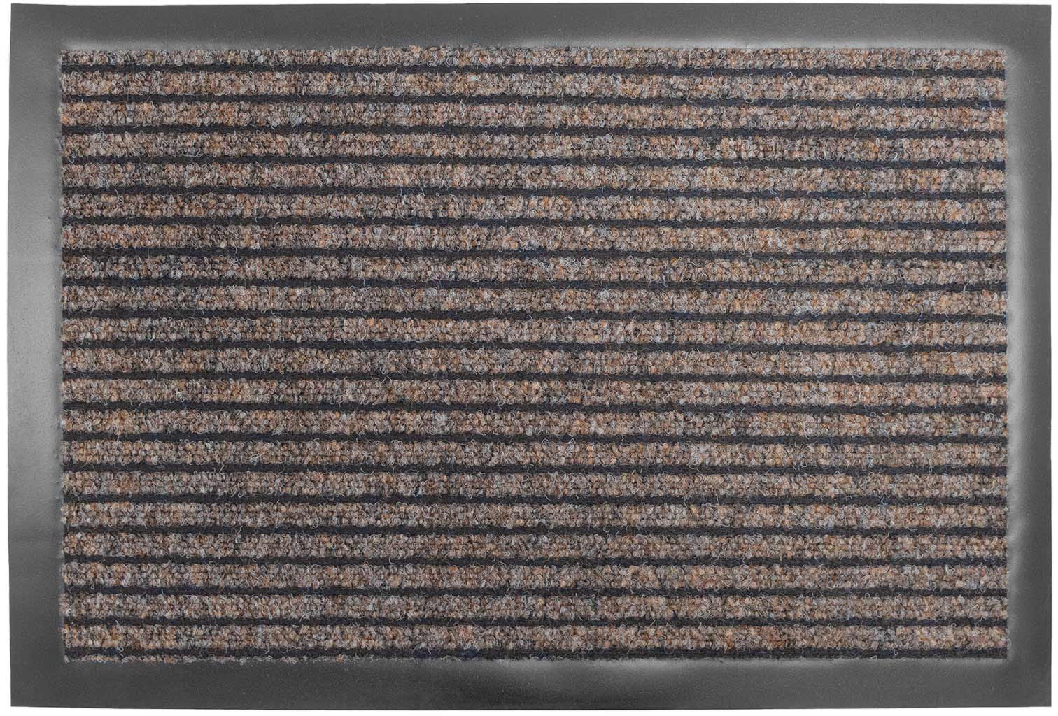Primaflor-Ideen in Textil Fußmatte »OSLO«, rechteckig, 8 mm Höhe, Schmutzfangmatte, gestreift, meliert, rutschhemmend, waschbar