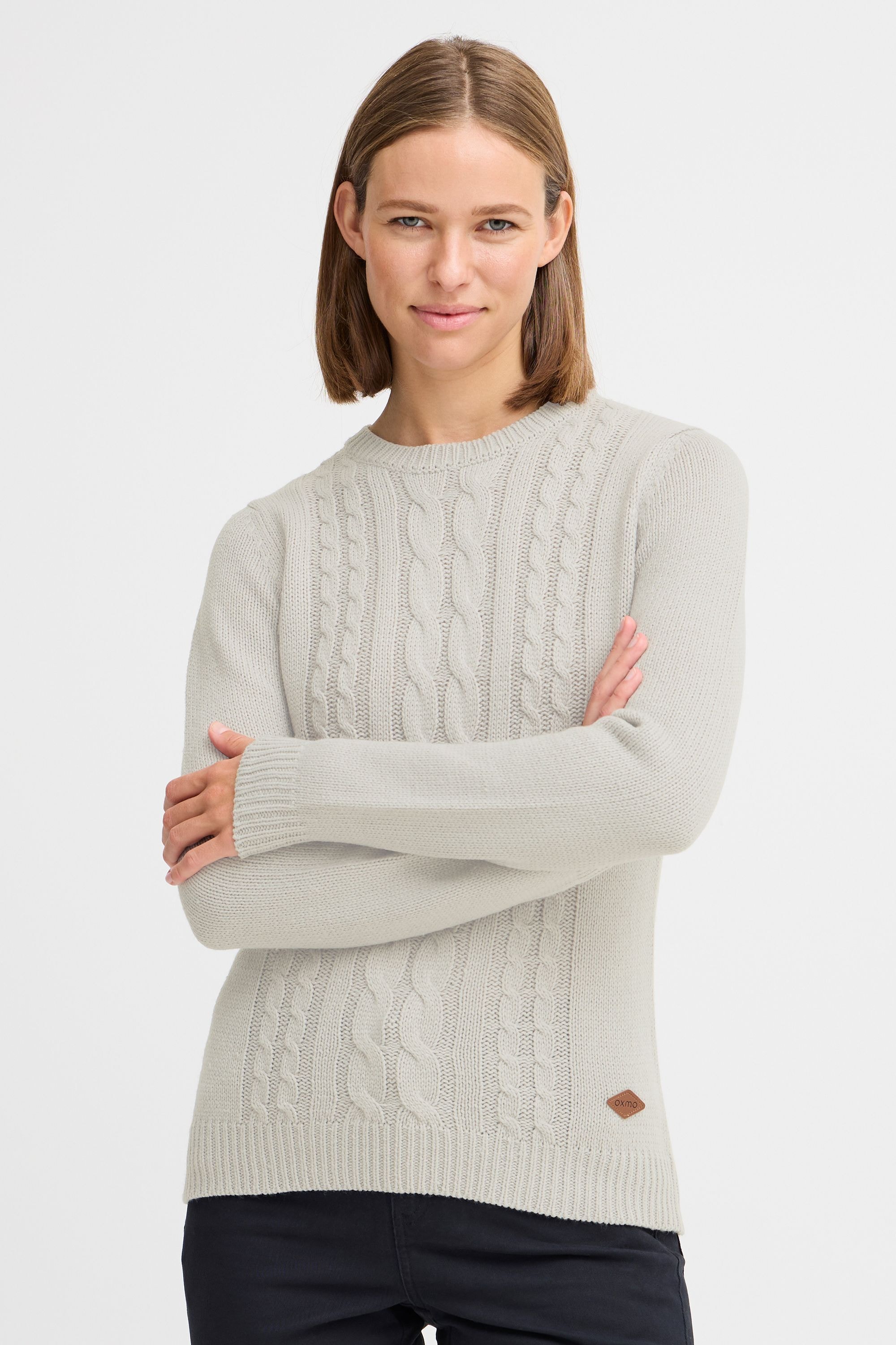 OXMO Strickfleece-Pullover »Strickpullover OXCARRYONE«