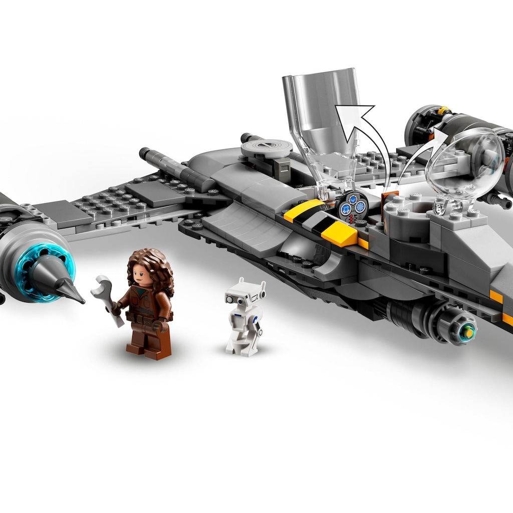 LEGO® Konstruktionsspielsteine »Der N-1 Starfighter des Mandalorianers (75325), LEGO® Star Wars™«, (412 St.)