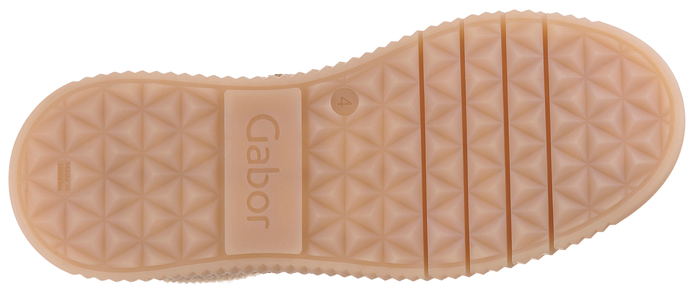 Gabor Chelseaboots  , Plateau, Stiefelette mit Stretcheinsatz an der Außenseite