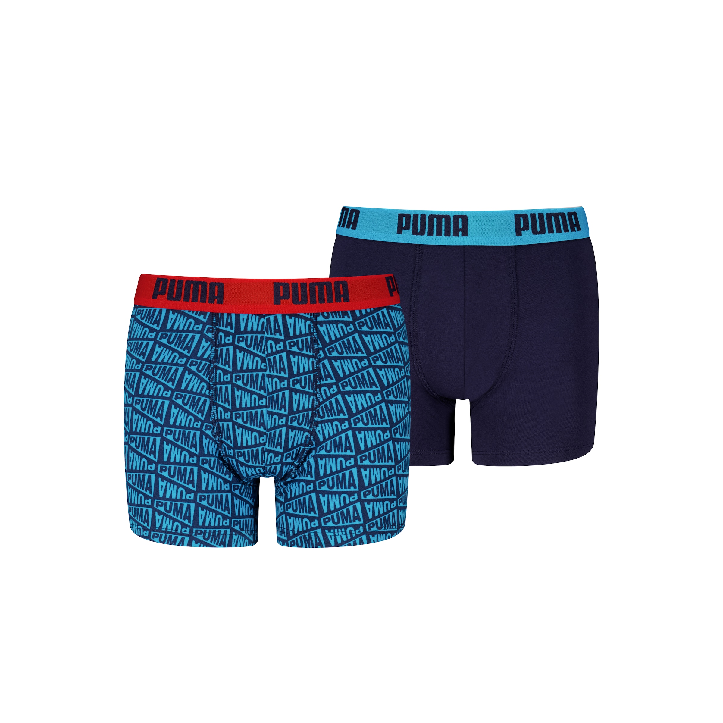 PUMA Boxershorts »PUMA BOYS FLAG PRINTED BOXERS 2P« 2er Pack, 
