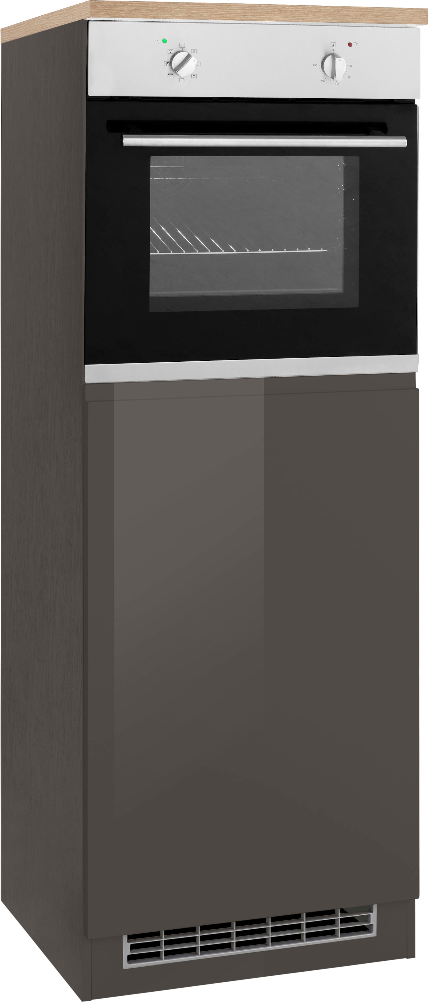 HELD MÖBEL Backofenumbauschrank »Virginia«, 165 cm hoch, 60 cm breit,  Nische für Ofen B/H/T: 56/59/55 cm, 1 Tür bequem kaufen