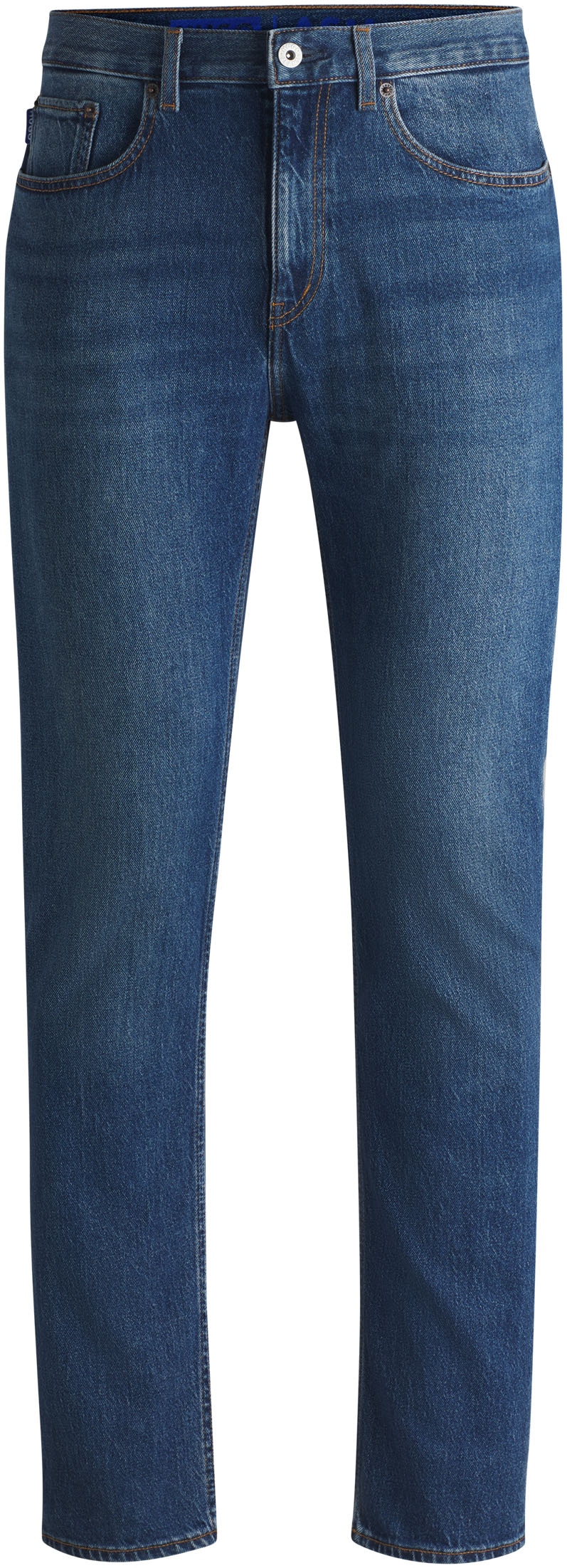 HUGO Blue Slim-fit-Jeans »Ash«, mit Stone-washed-Finish