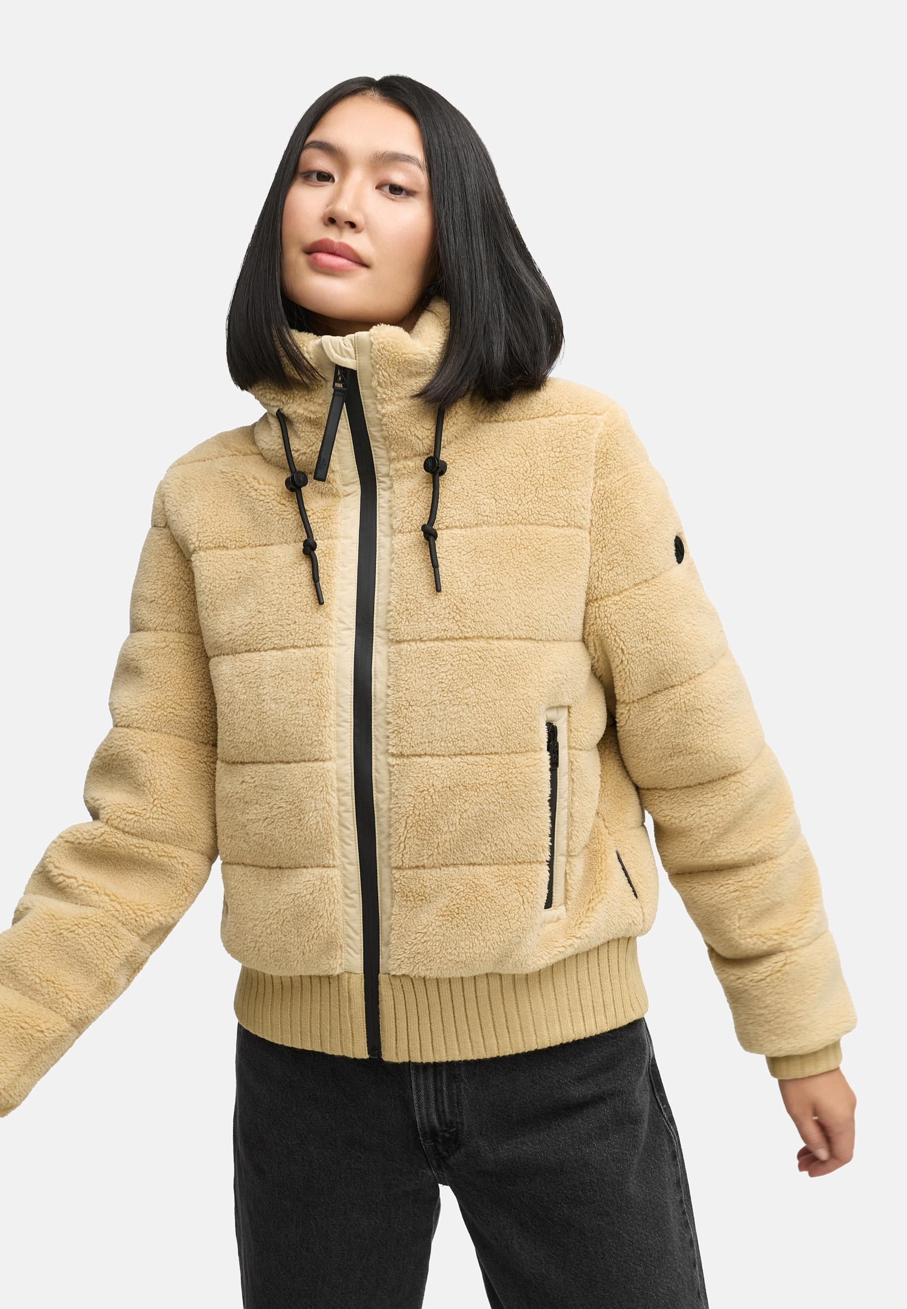 Navahoo Plüschjacke »Plüschjacke Schneepuder 14«