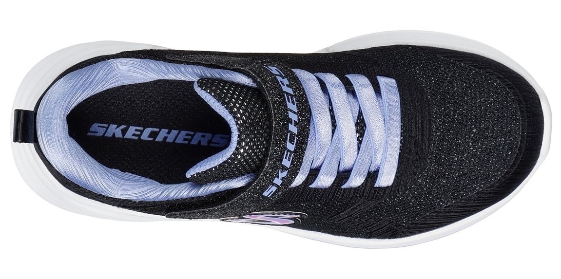 Skechers Sneaker »WAVE 92«, Schlupfschuh mit Glitzer für Mädchen, Größenschablone zum Download