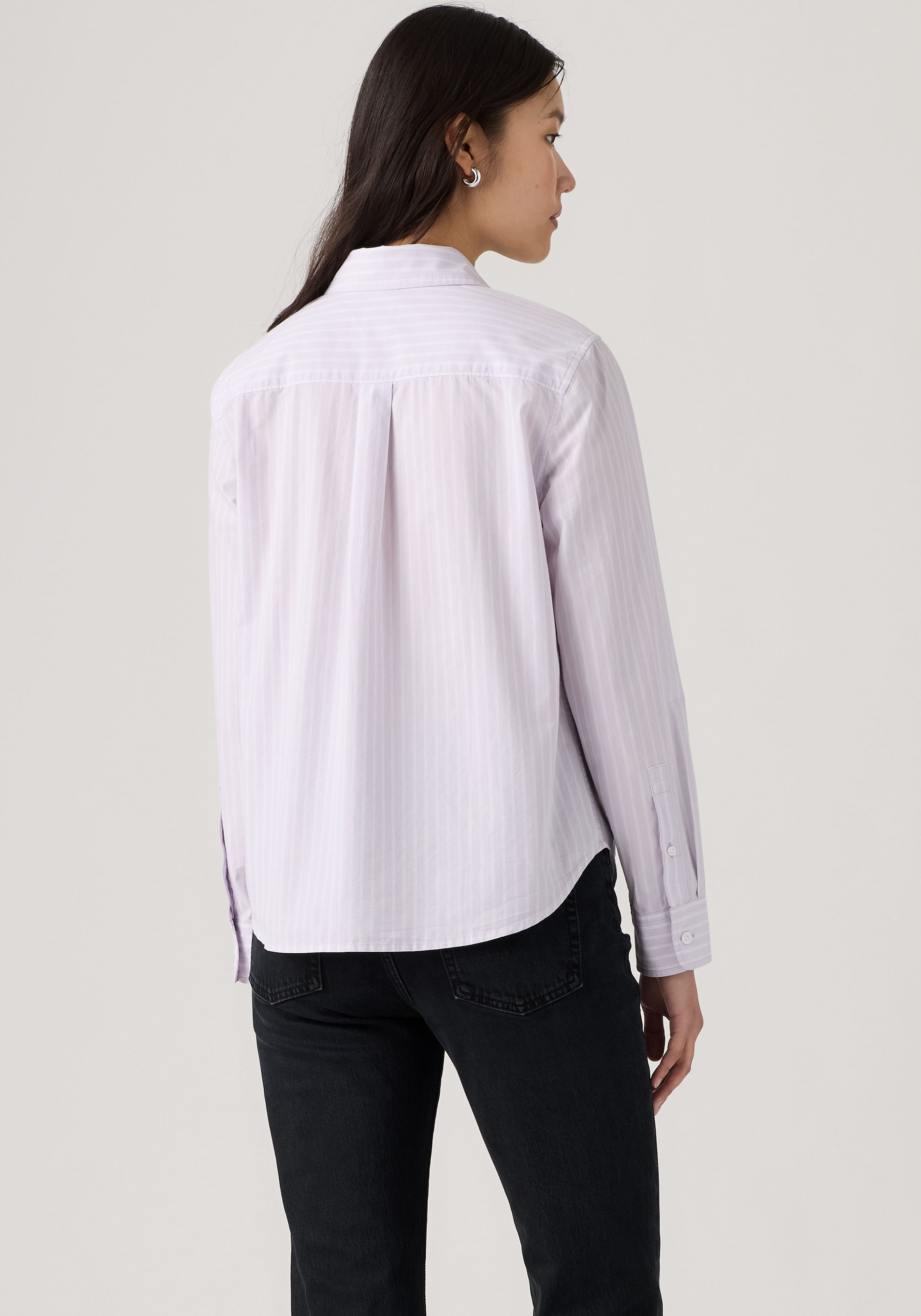 Levi's® Hemdbluse »CARLILE CLASSIC POPLIN SHIRT« Klassischer Hemdblusenkragen