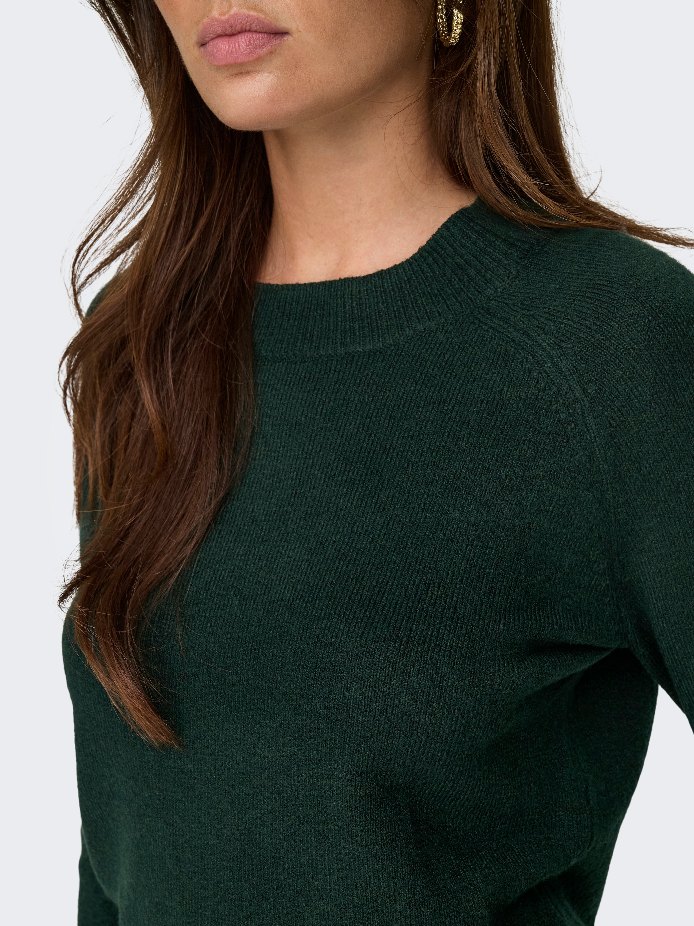 ONLY »ONLRICA LIFE L/S PULLOVER  KNT NOOS« Materialmix, regular fit