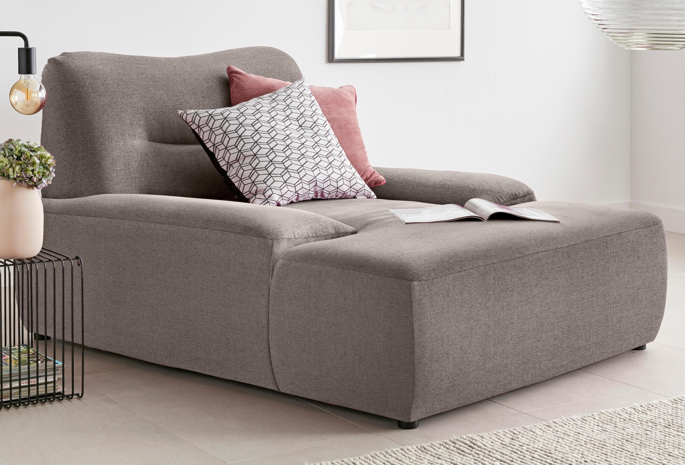 DOMO collection Loveseat »Cesena Designsessel zum Kuscheln, komfortabel zum Relaxen« bequem und stylish, frei im Raum stellbar