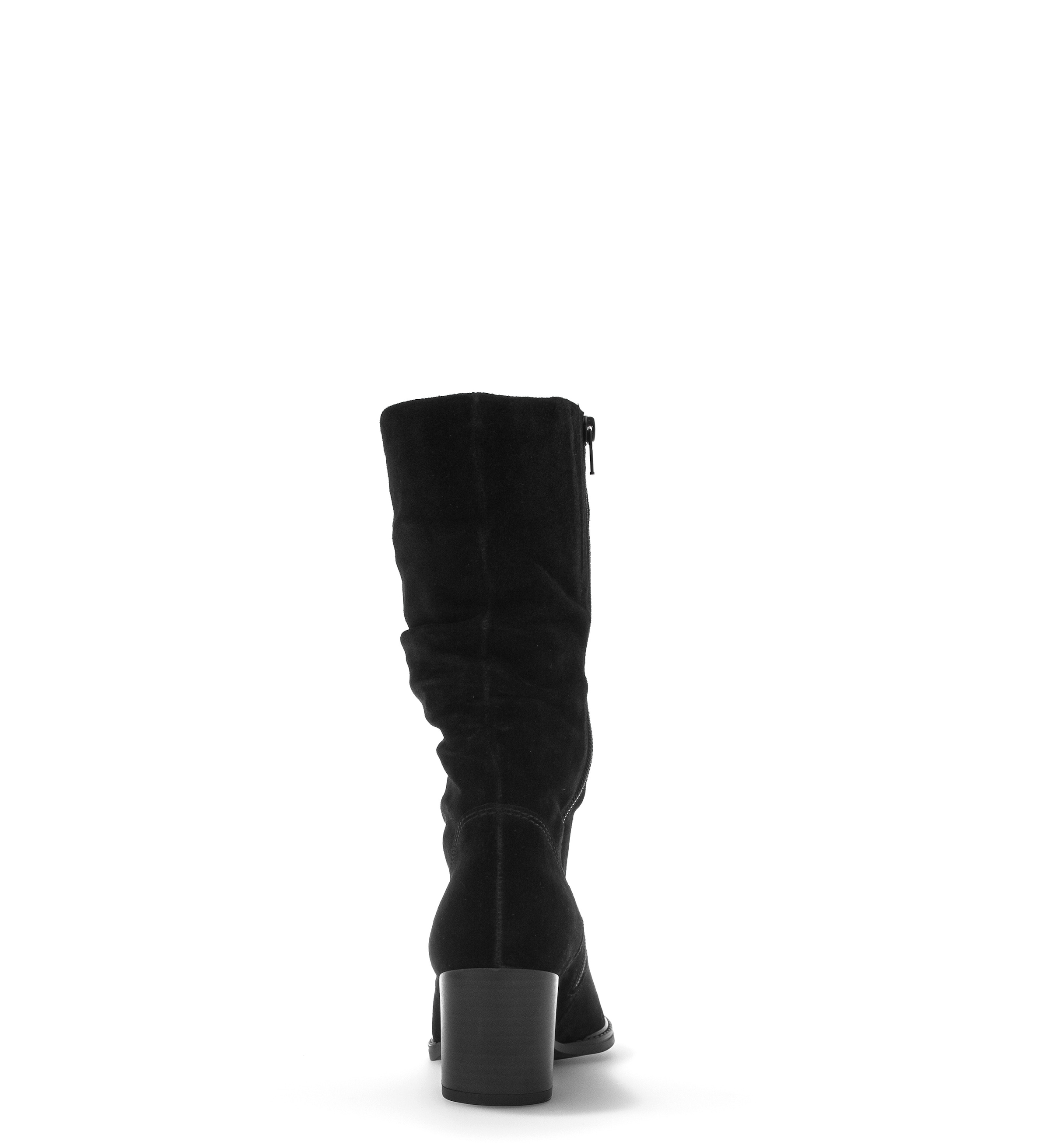 Gabor Stiefel  Blockabsatz, Langschaftstiefel mit praktischem Innenreißverschluss