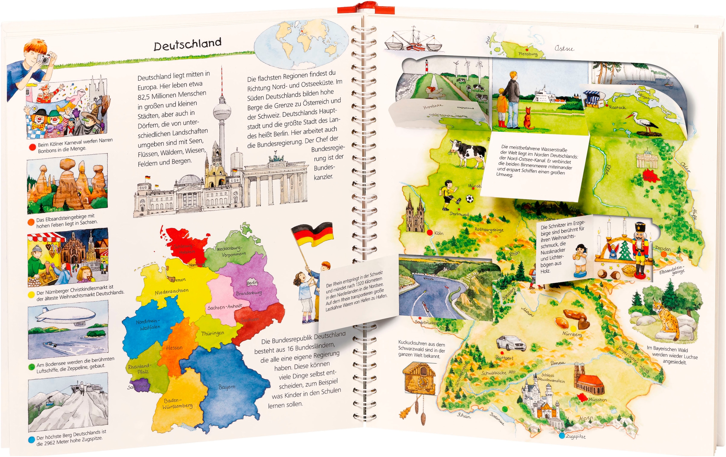 Ravensburger Kinderbuch »Wieso? Weshalb? Warum?, Mein erster Weltatlas«