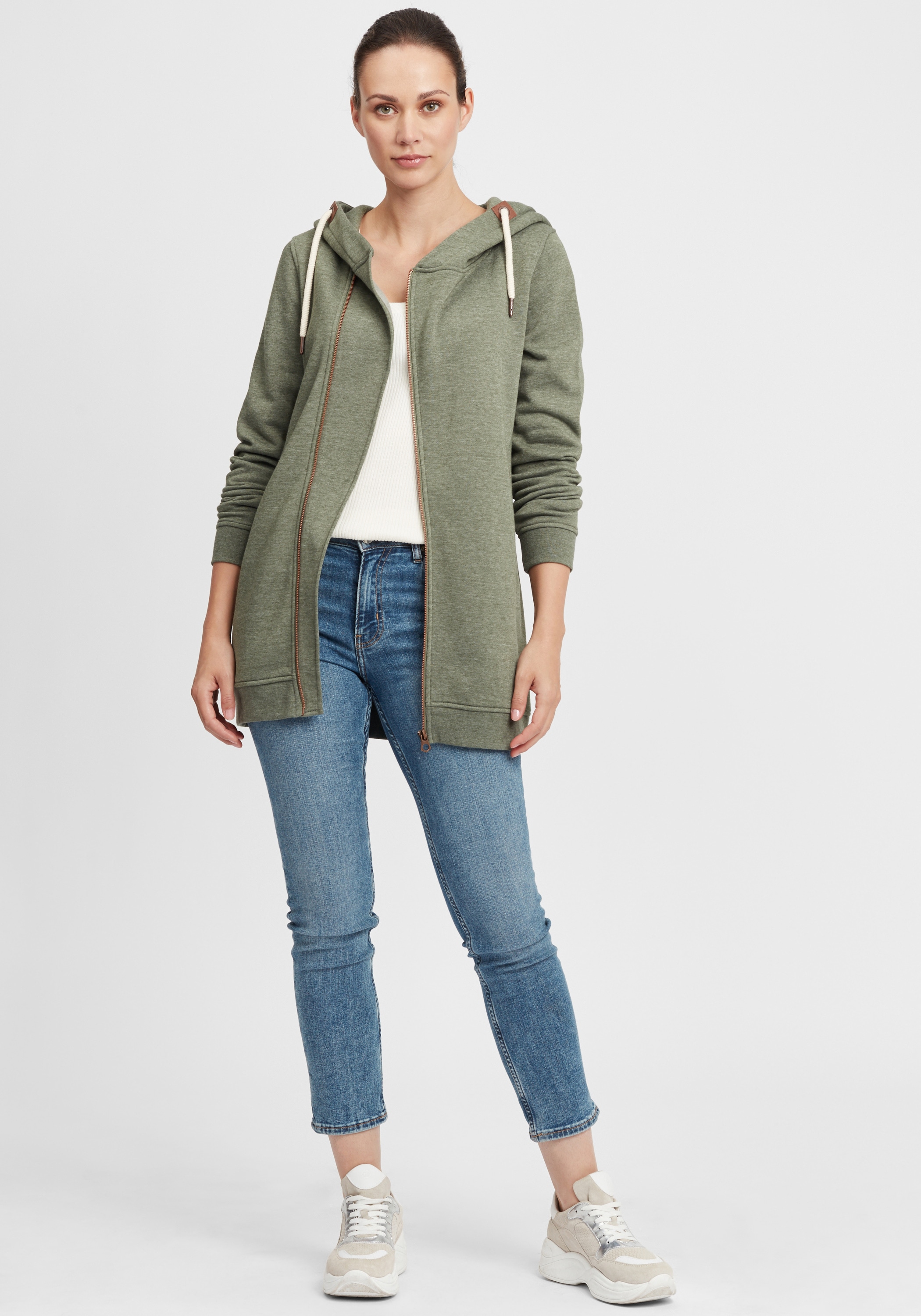 OXMO Kapuzensweatjacke »Kapuzensweatjacke OXVicky«