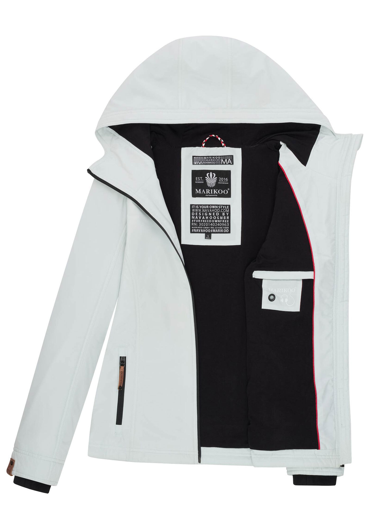 Marikoo Outdoorjacke »Marikoo Brombeere Damen Jacke B862«