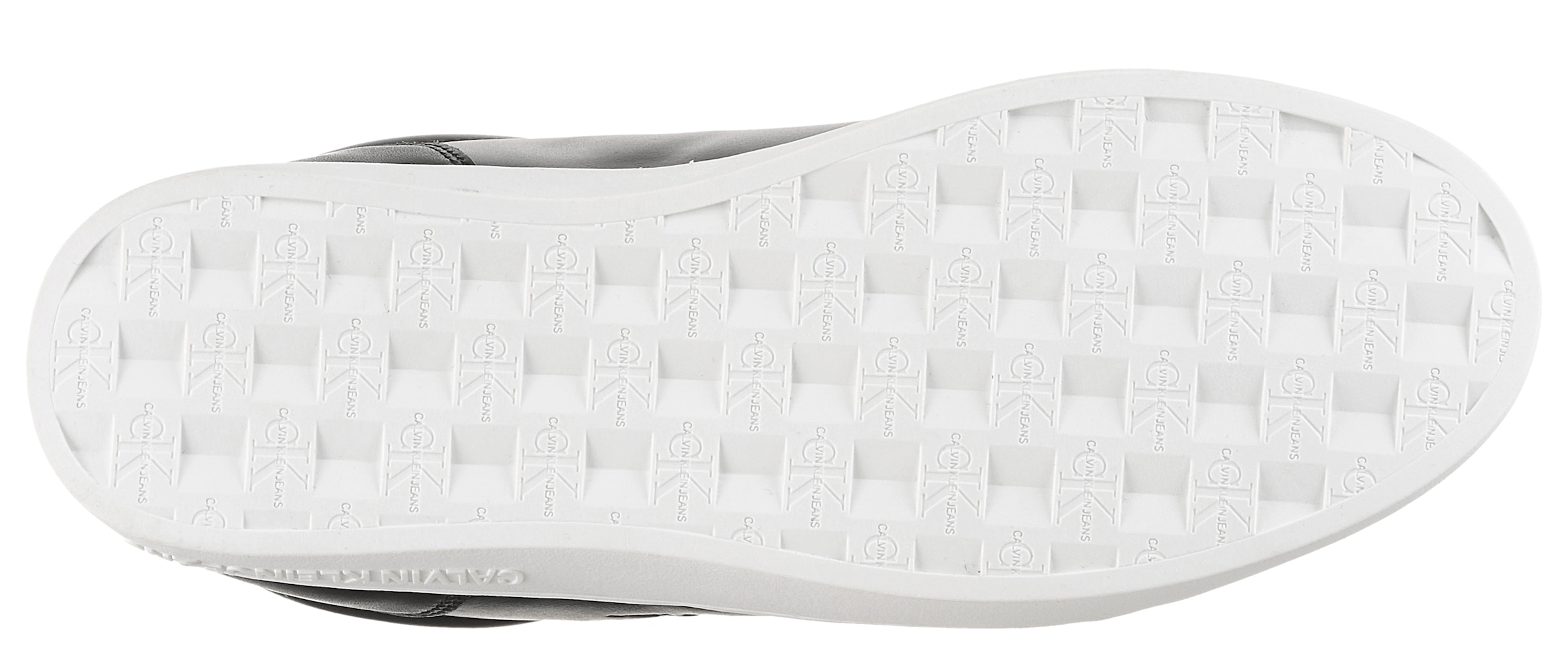 Calvin Klein Jeans Sneaker »CLASSIC CUPSOLE MONO LTH«  Freizeitsneaker, Halbschuh, Schnürschuh in klassischer Optik