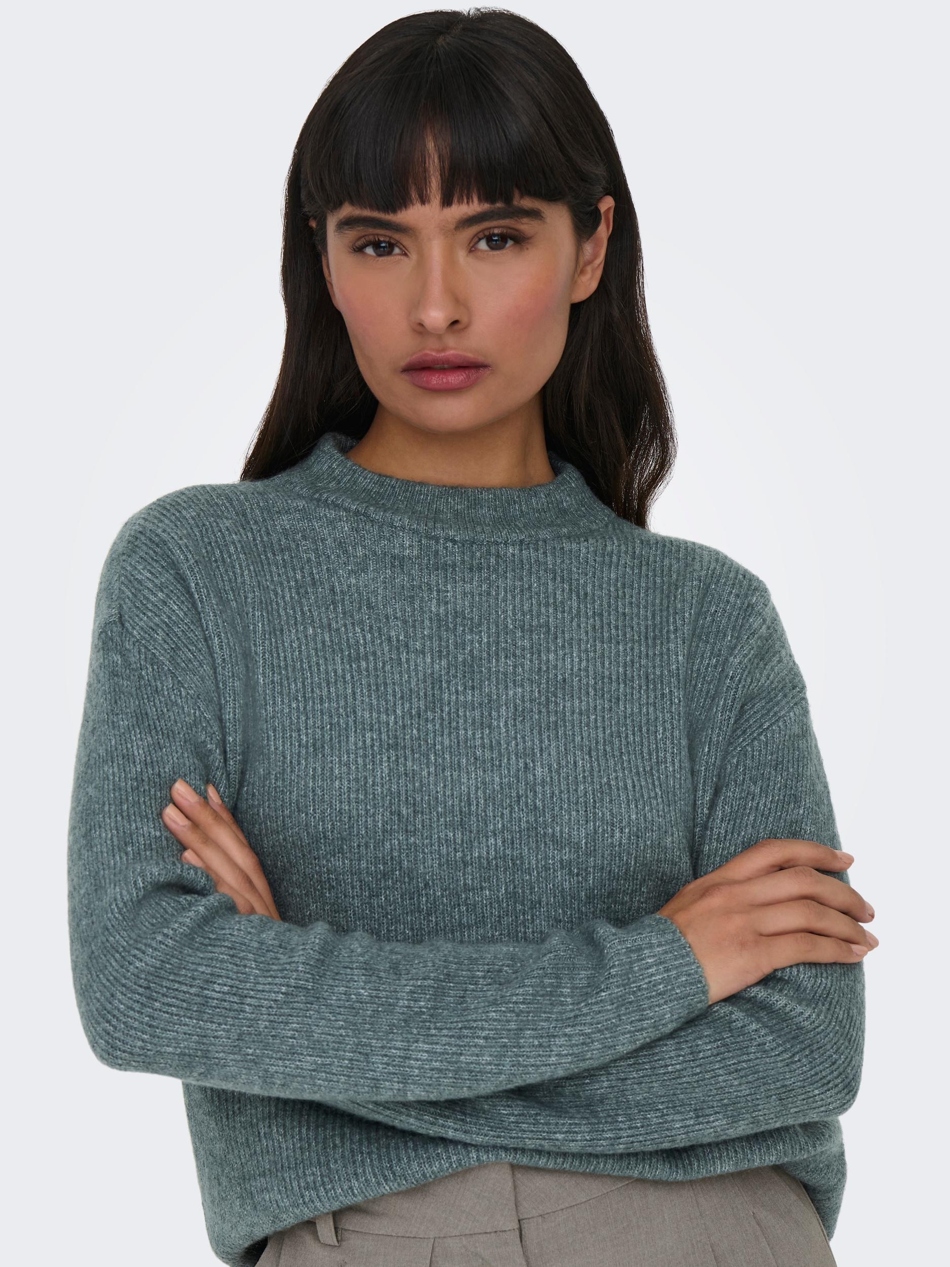 PULLOVER bei ONLY Strickpullover »ONLCAMILLA ♕ O-NECK KNT« L/S