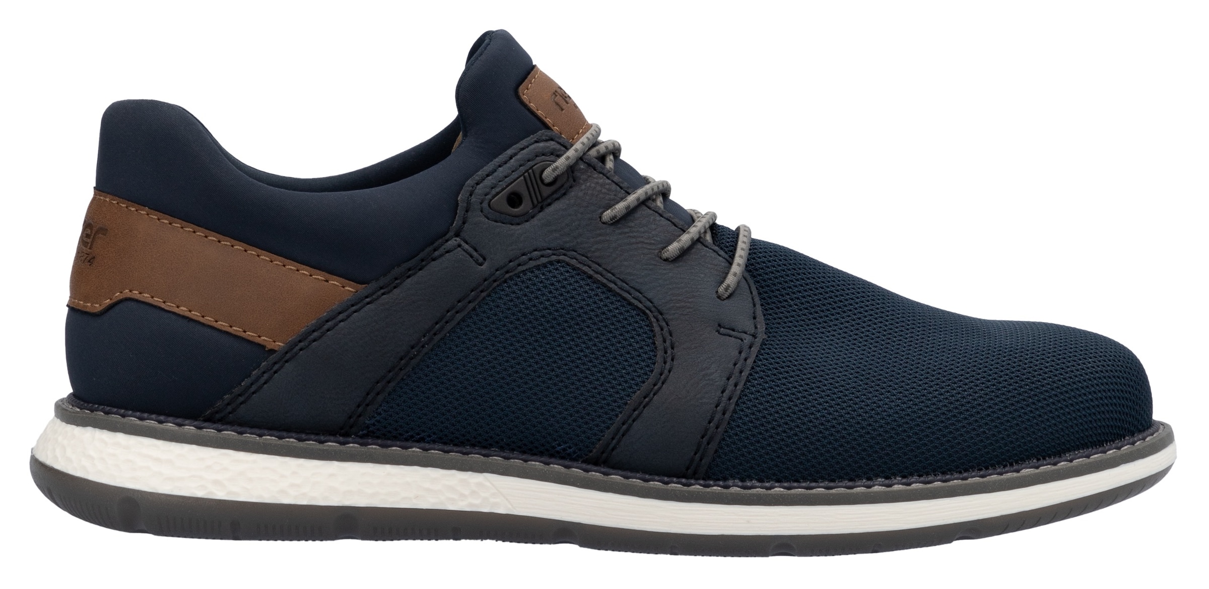 Rieker Slip-On Sneaker, Slipper, Halbschuh, Freizeitsneaker mit gepolstertem Schaftrand