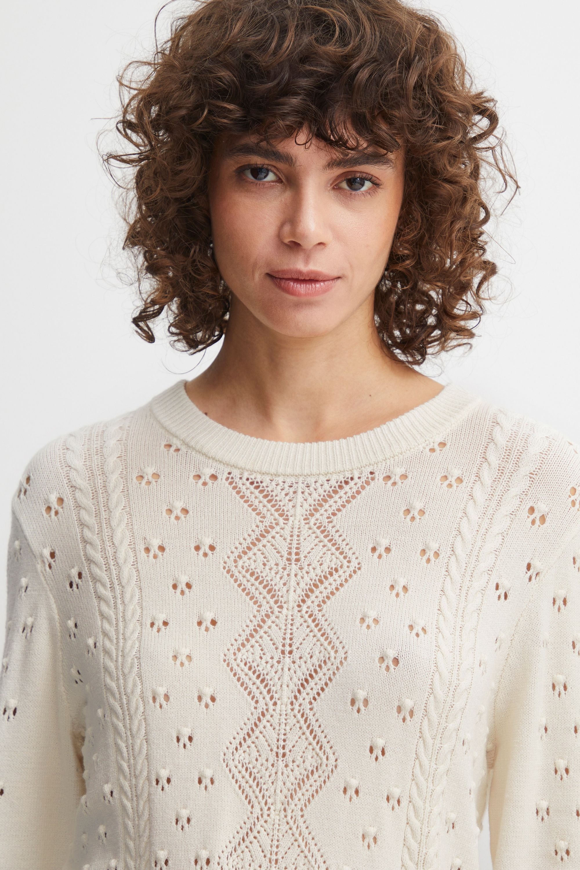 ATELIER RÊVE Strickfleece-Pullover »Strickpullover IRFanto«