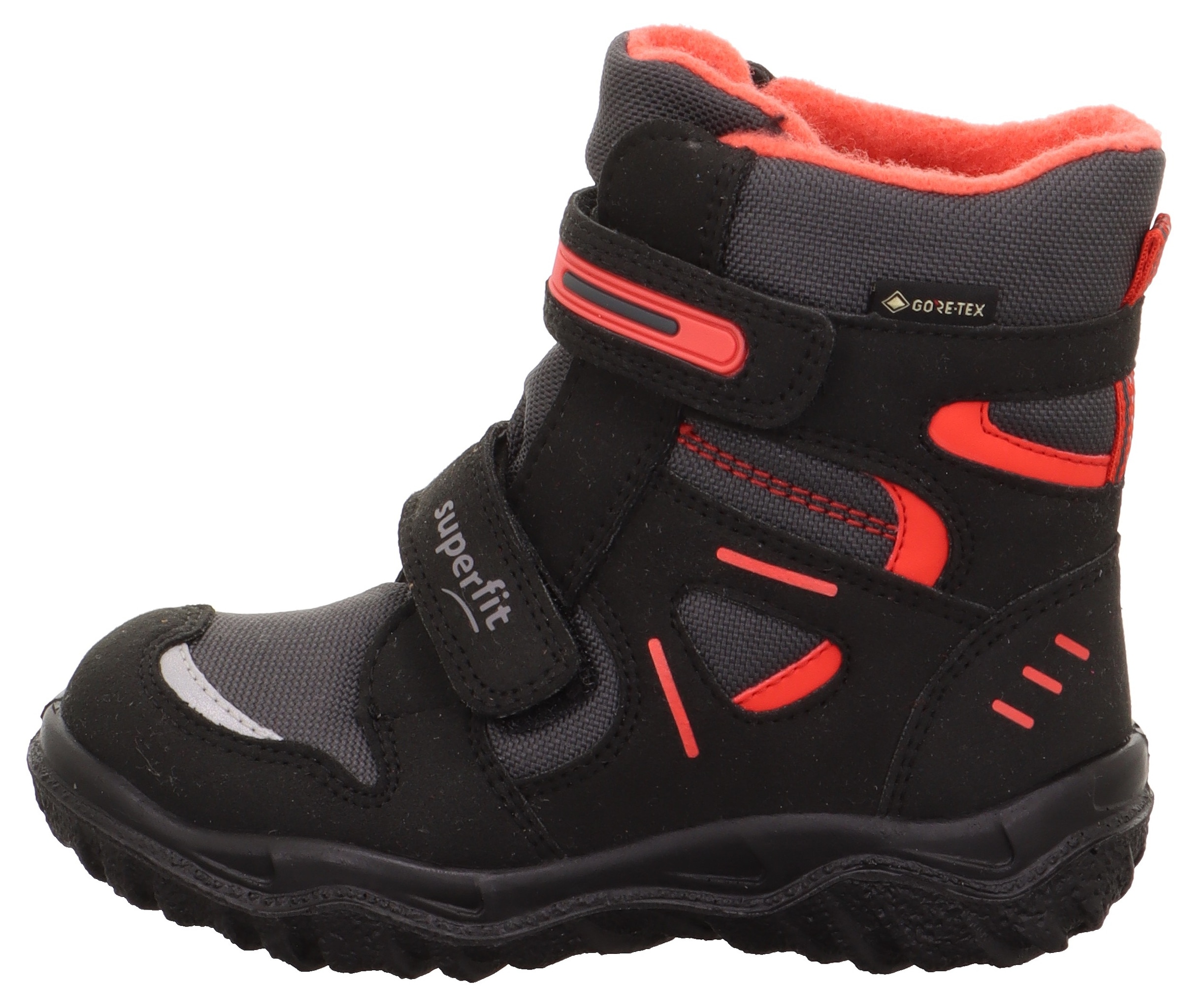Superfit Klettboot »HUSKY WMS: mittel«, Winterstiefel mit zwei Klettverschlüssen, Größenschablone zum Download