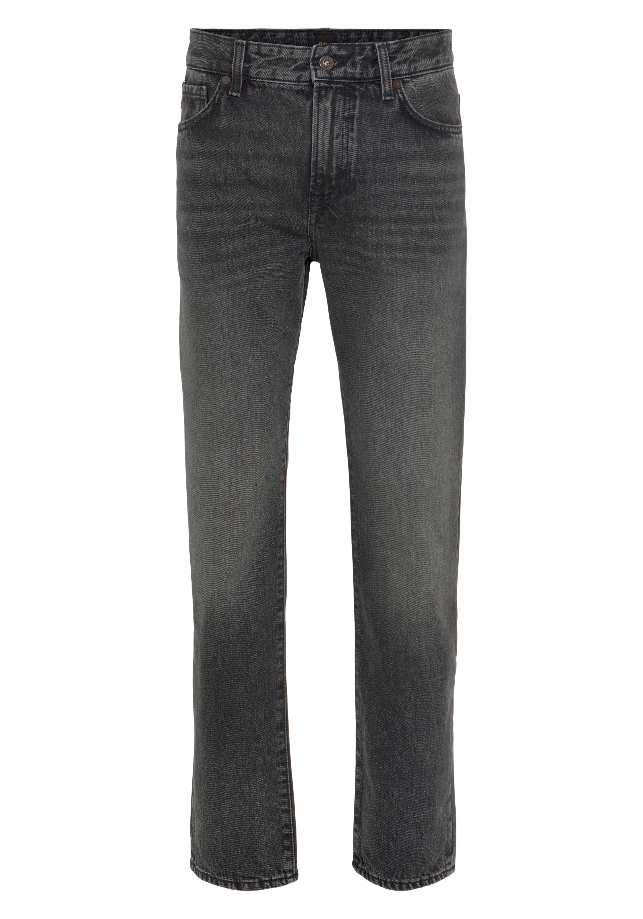 Straight-Jeans BOSS Markenlabel BC«, mit bei ORANGE BOSS »Re.Maine ORANGE ♕