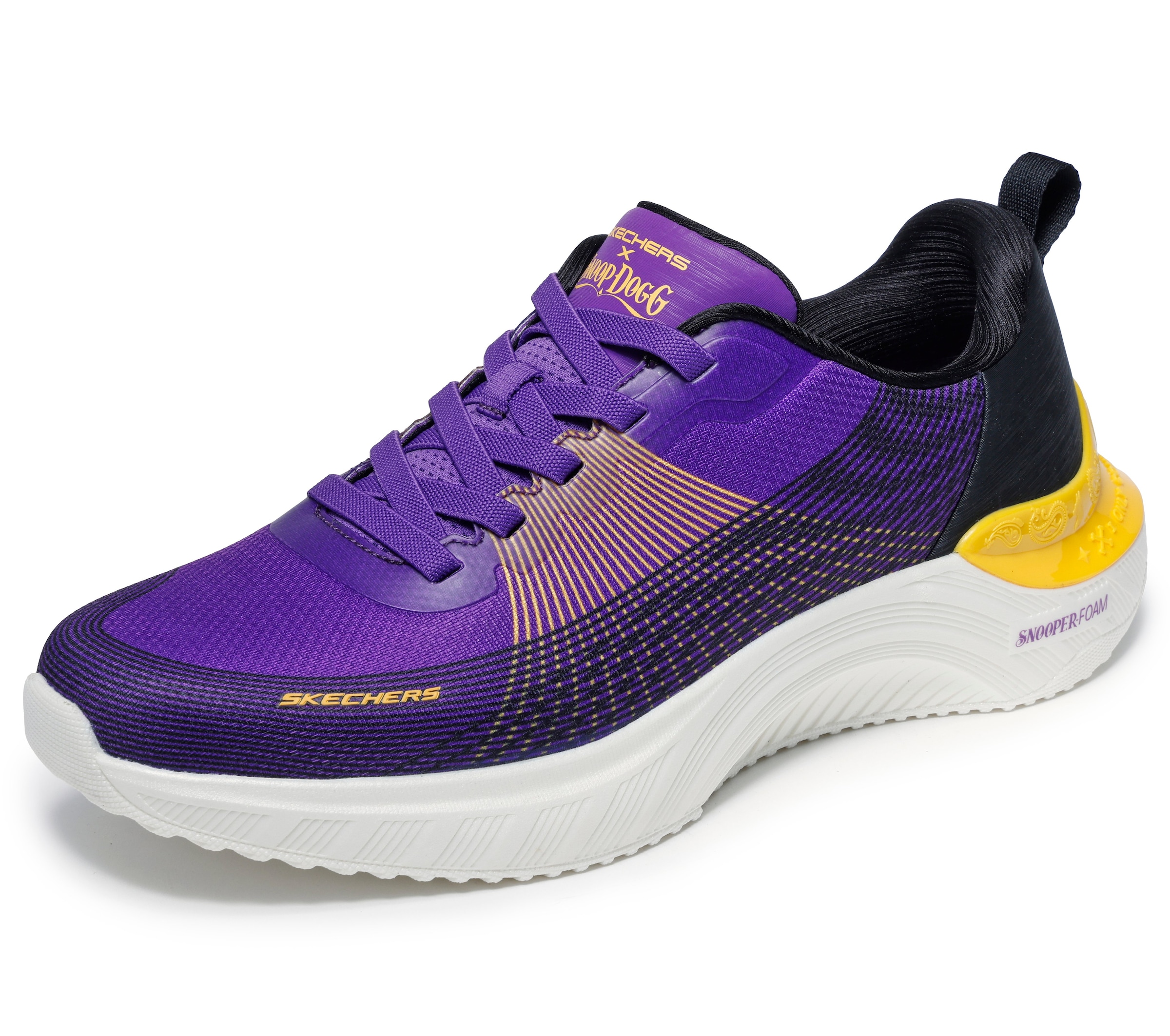 Skechers Slip-On Sneaker »SNOOP ACE-CYBER WALKER«  Schnürschuh, Sportschuh, Snoop Sneaker zum Schlupfen