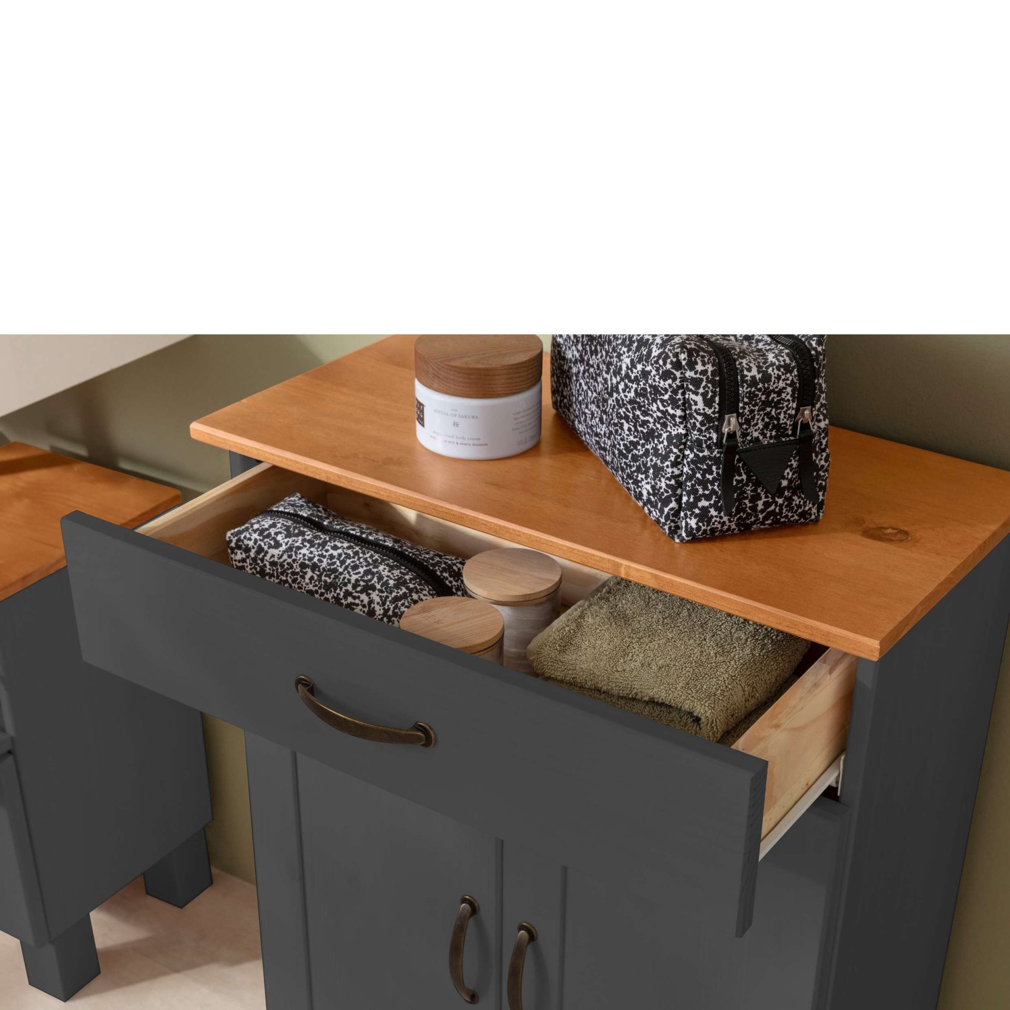 Home affaire Unterschrank »Rodby«, FSC®-zertifiziertes Massivholz, Breite 60cm, Höhe 80cm
