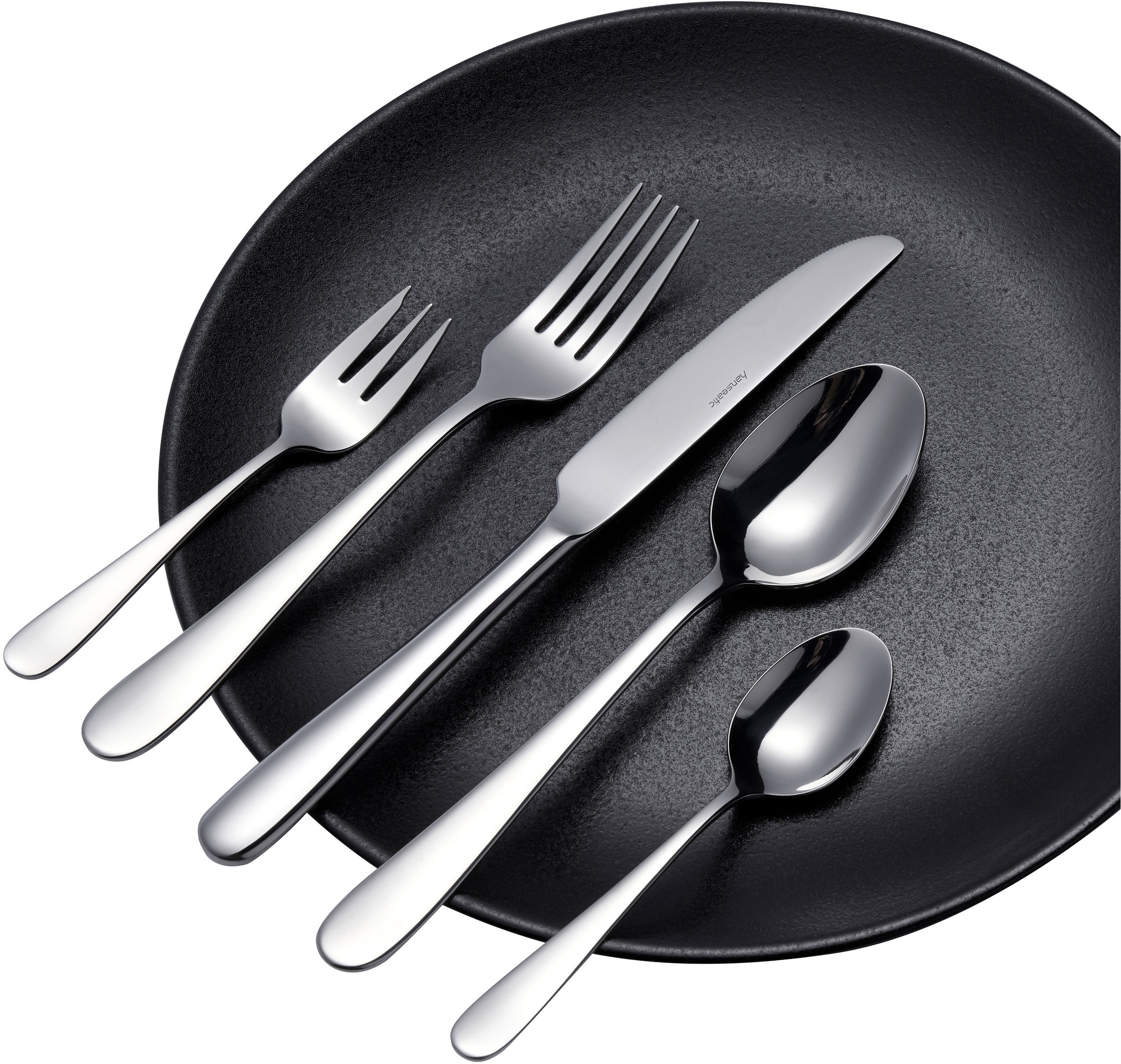 Hanseatic Besteck-Set »BASIC«, (Set, 30 tlg.), modischer Klassiker