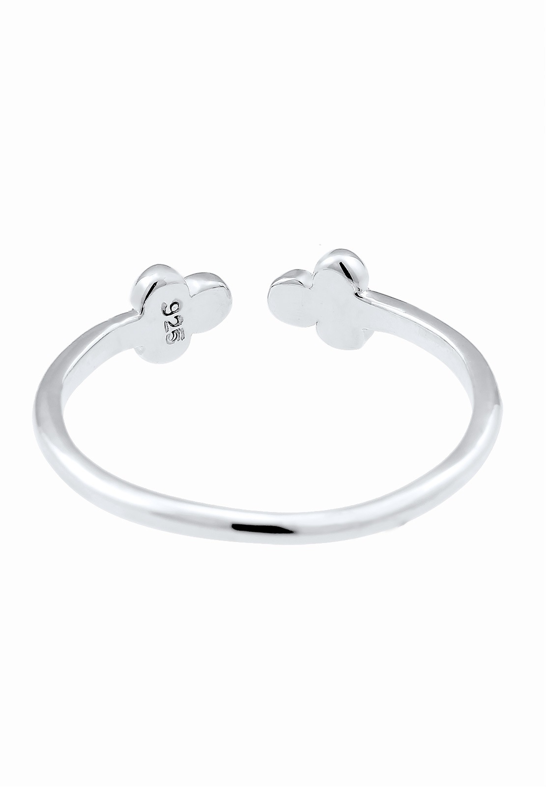 Elli Silberring »Ring Ring Kugel Design 925 Sterling Silber Verstellbar«