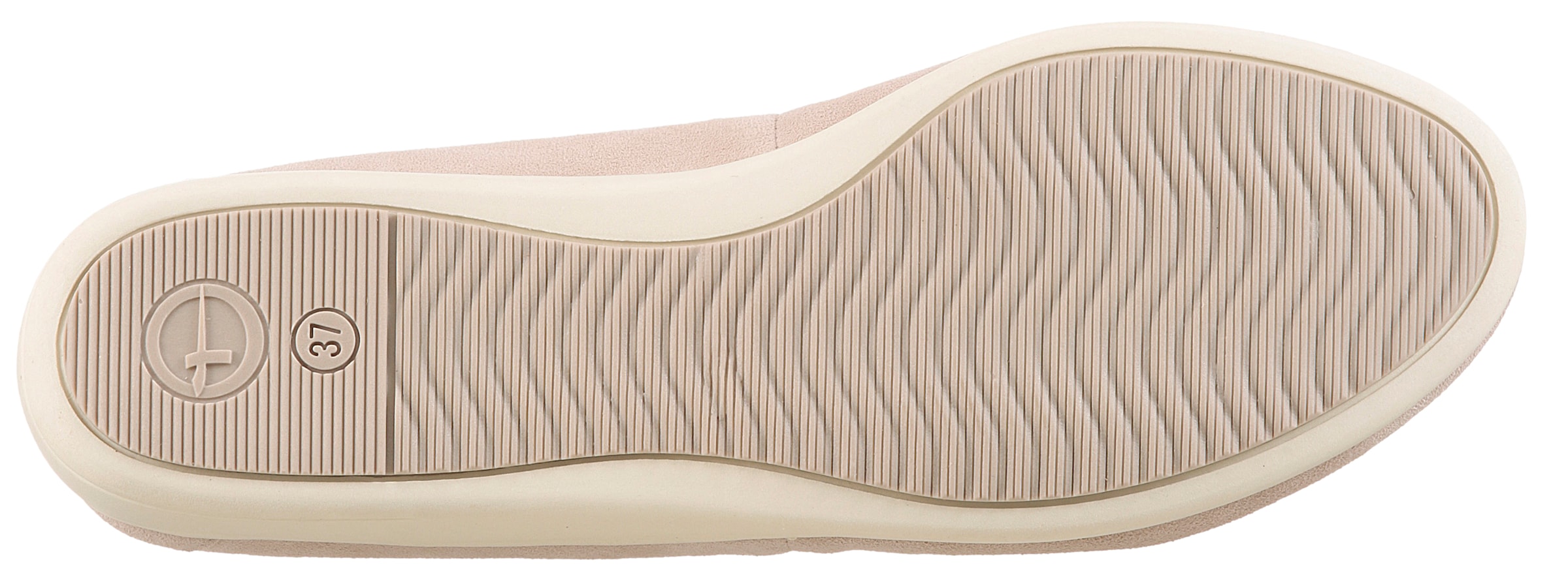 Tamaris Ballerina, Schlupfschuh, Bequemschuh mit komfortablem Elastikeinfass