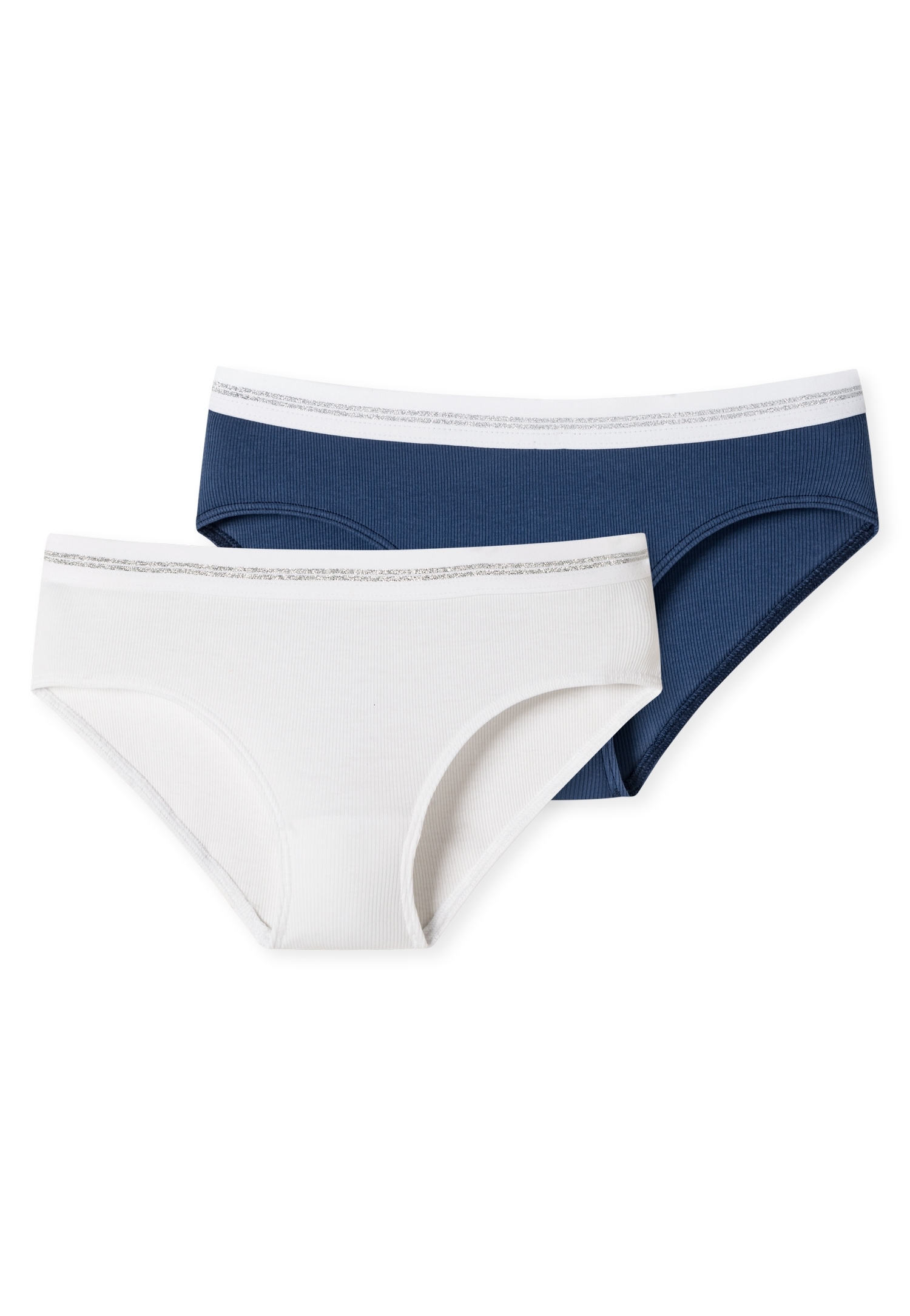 Panty »Long Life Rib«, (Packung, 2 St.), mit dekorativem Bund und Kontraststreifen aus...