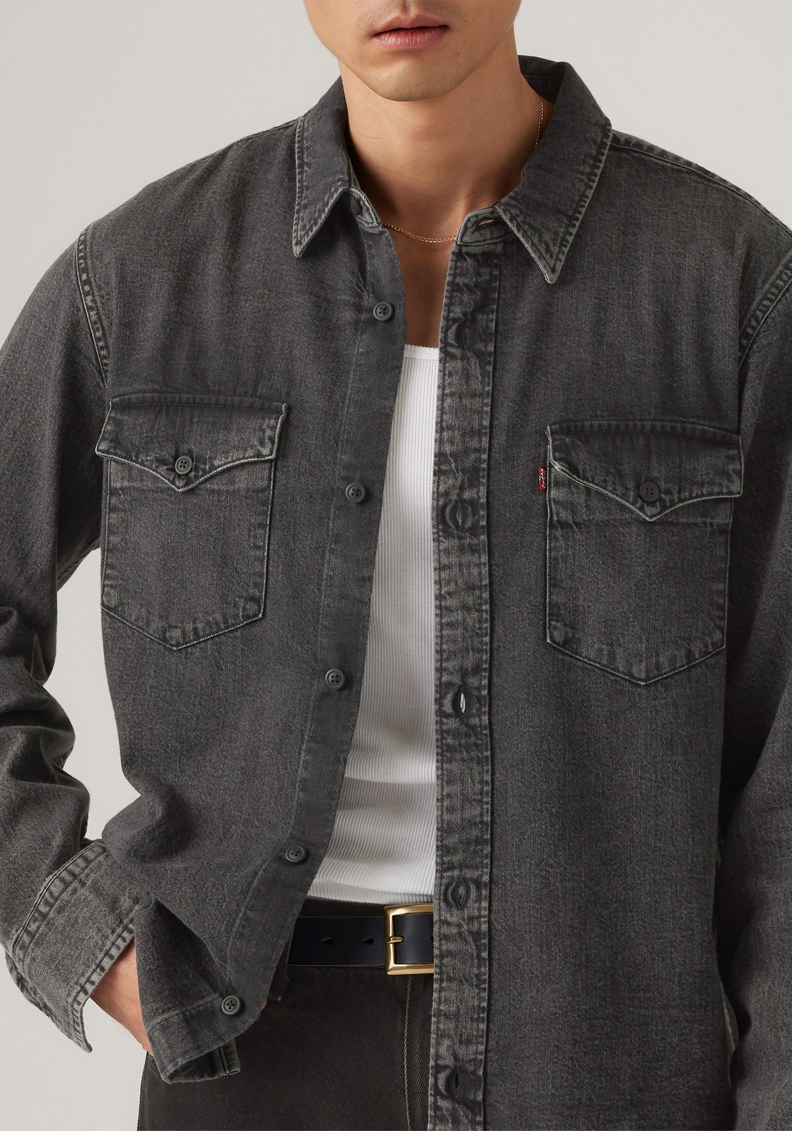 Levi's® Jeanshemd »RELAXED FIT WESTERN«, im Western-Stil
