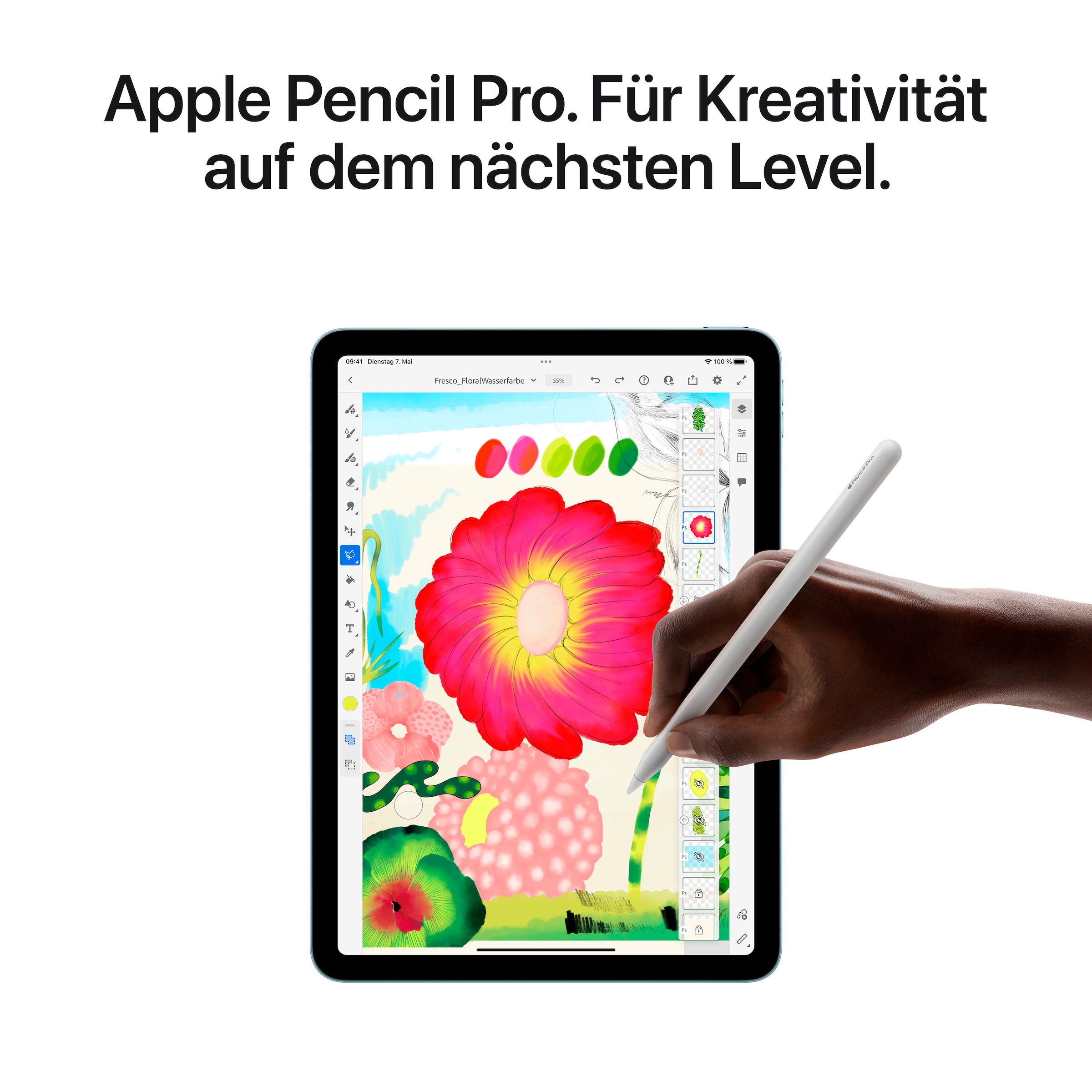 Apple Tablet »13" iPad Air Wi-Fi 128GB«, (iPadOS)