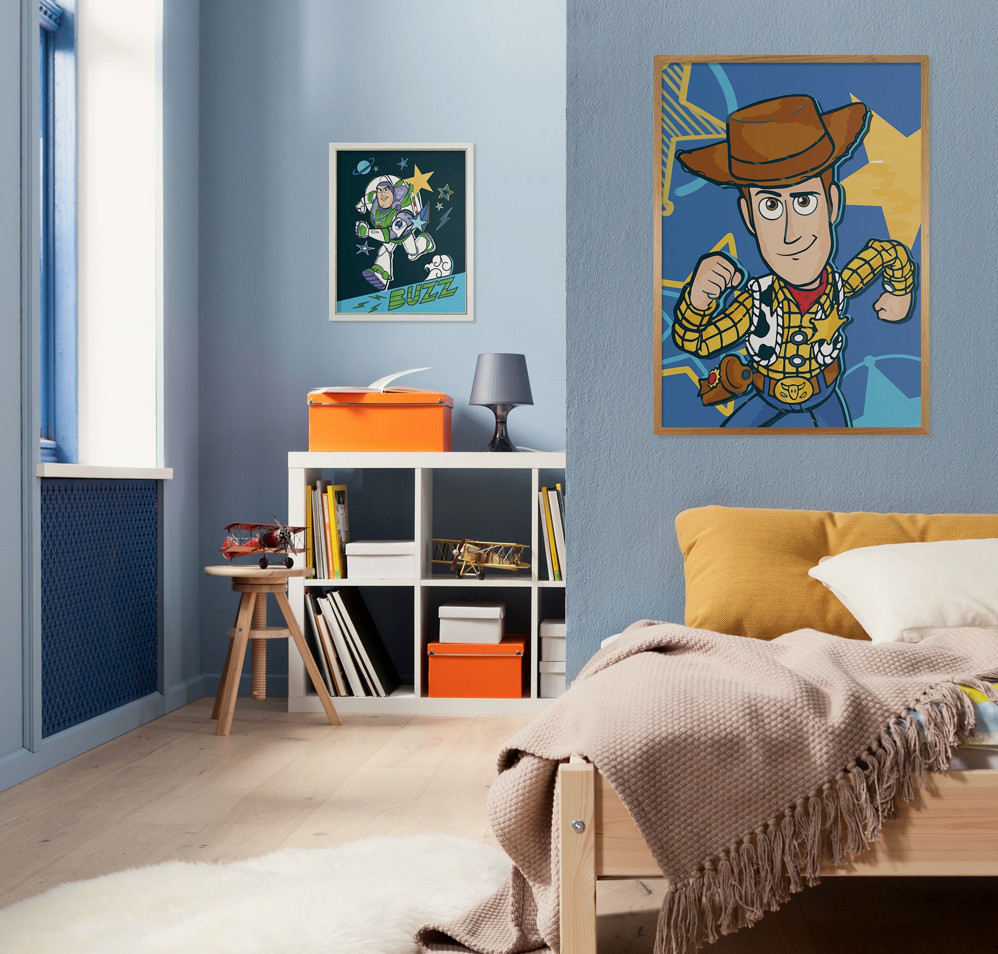 Komar Wandbild »Disney and Pixar Toy Story Buzz«, Disney, (Set, 1 St.), 50 x 70 cm (Breite x Höhe) - Kinderzimmer, Dekoration