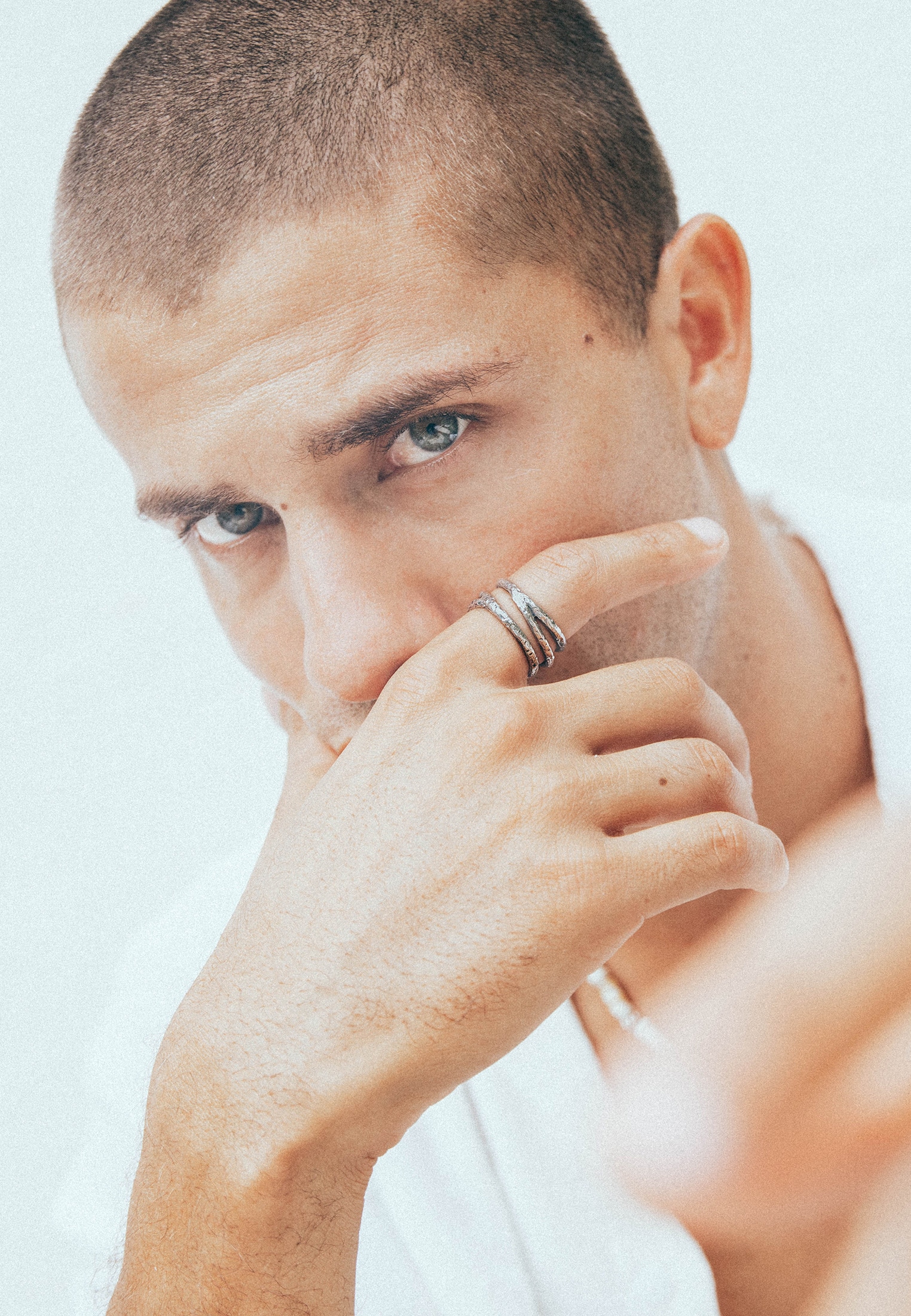 HAZE & GLORY Silberring »Ring Bandring - Comes around goes around 925 Silber«