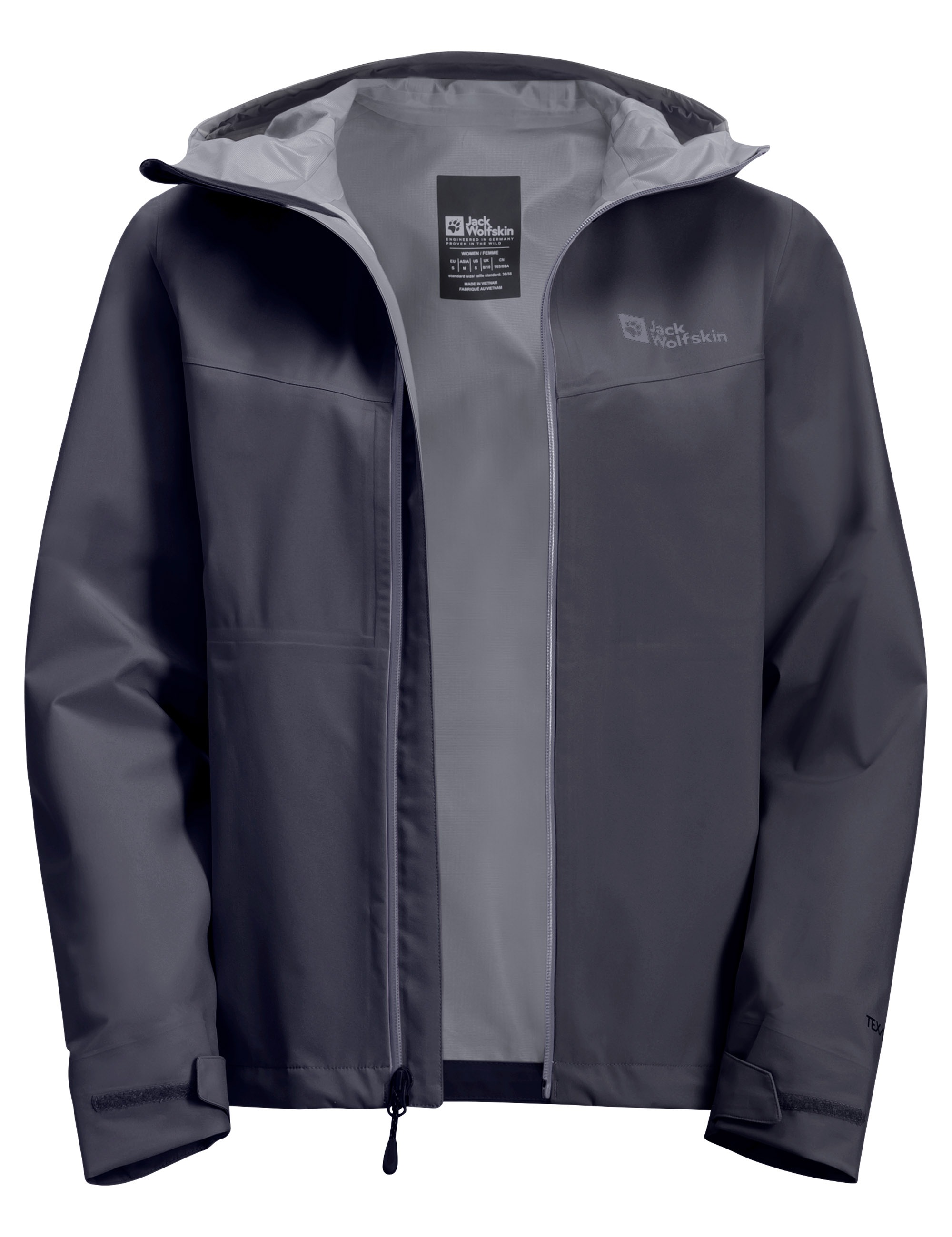Jack Wolfskin Funktionsjacke »HIGHEST PEAK 3L JKT W«, mit Kapuze