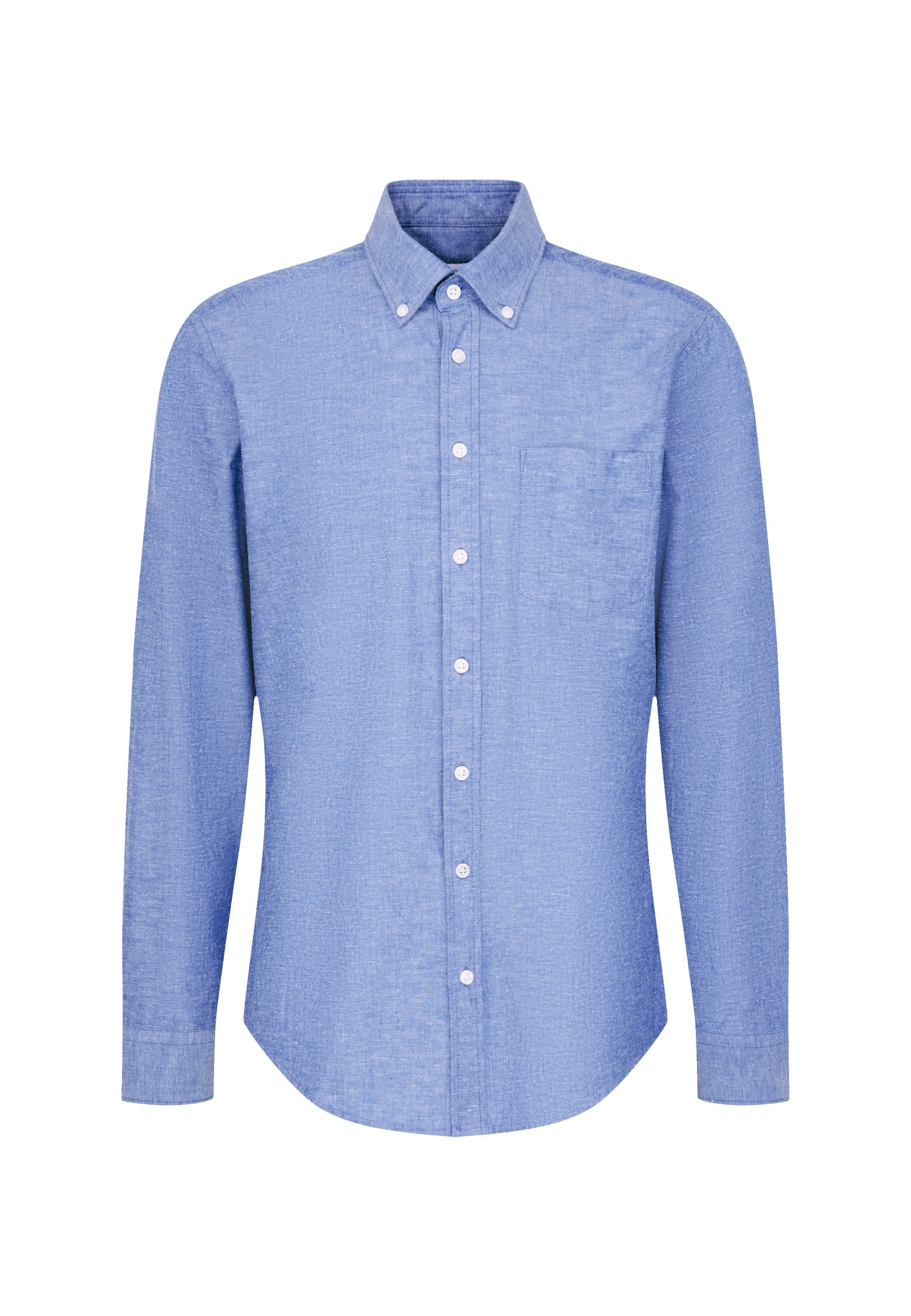 seidensticker Businesshemd »Schwarze Rose«, Regular Langarm Button-Down-Kragen Uni