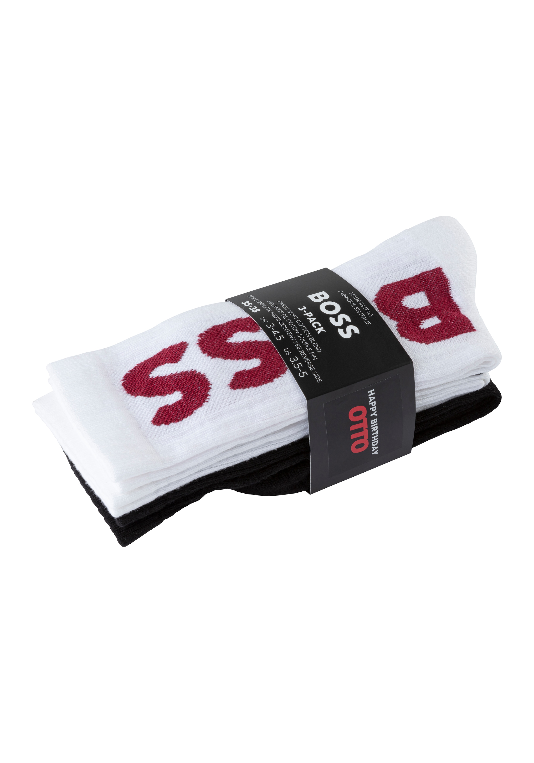 BOSS Socken »Limited Edition Unisex«, (Packung, 3 Paar, 3er), Unisex