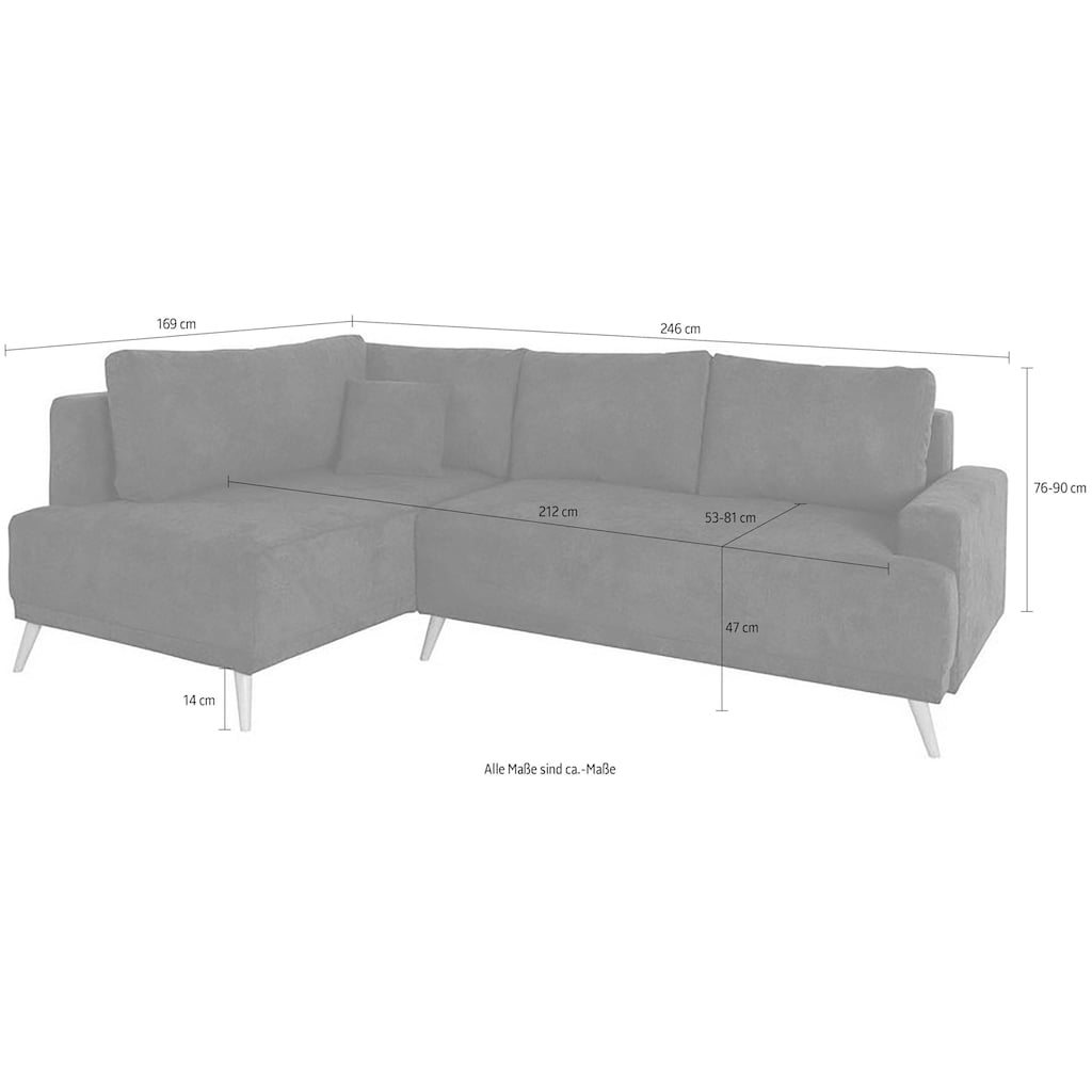 INOSIGN Ecksofa »Exxpo Otusso«