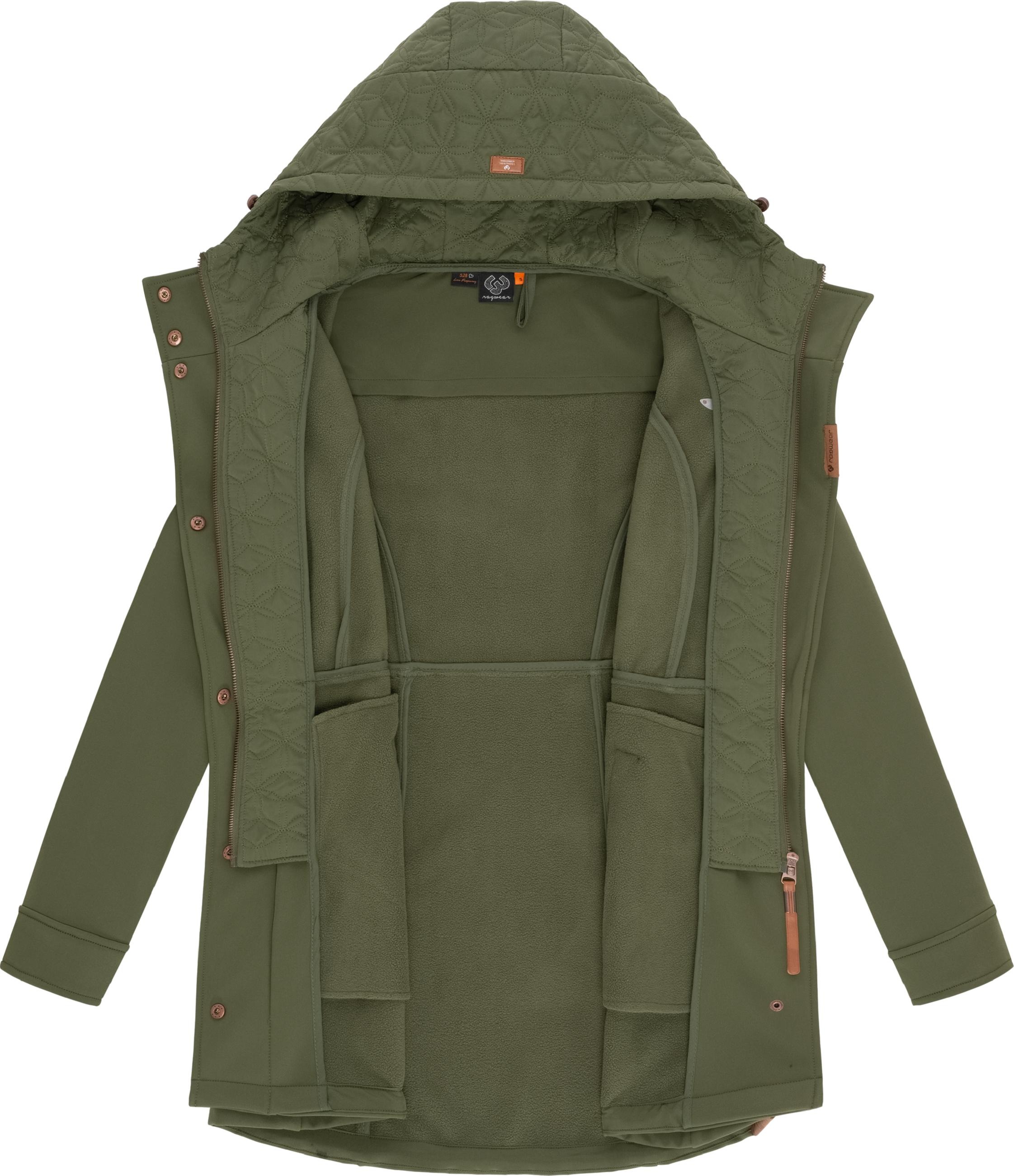 Ragwear Regenmantel »Softshellmantel Ybela«