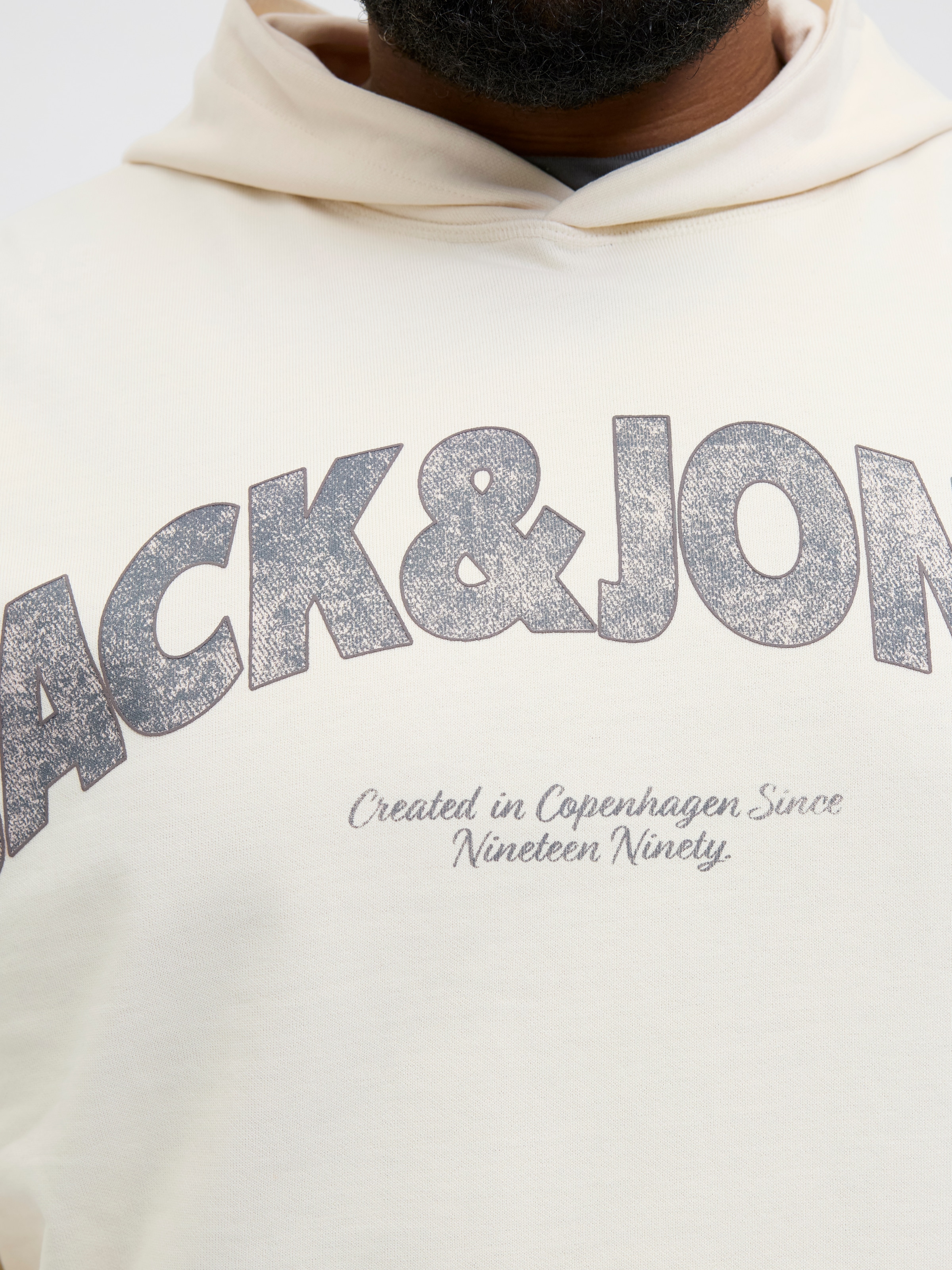Jack & Jones PlusSize Kapuzensweatshirt »JORALMERIA SWEAT HOOD PLS«, mit Logo Print