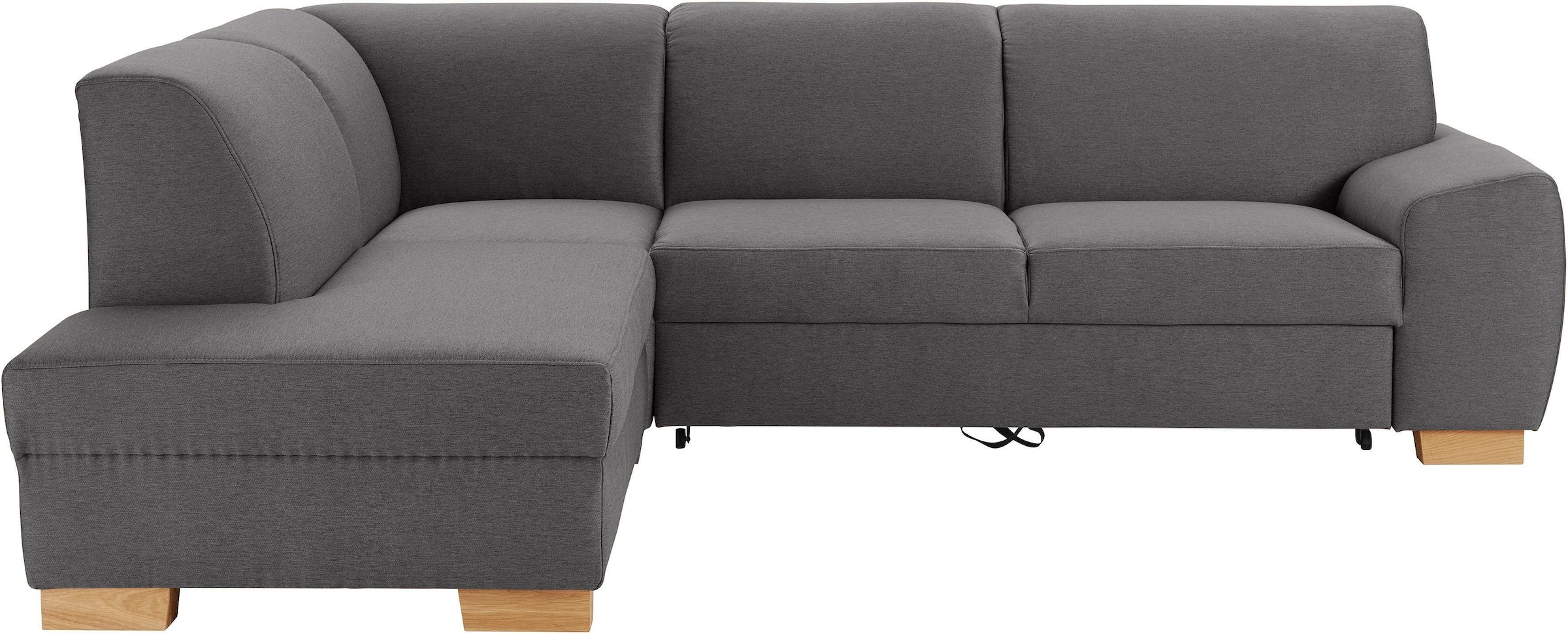 DOMO collection Ecksofa »Incanto kubische Formensprache, komfortabel, L-Form« wahlweise mit Bettfunktion