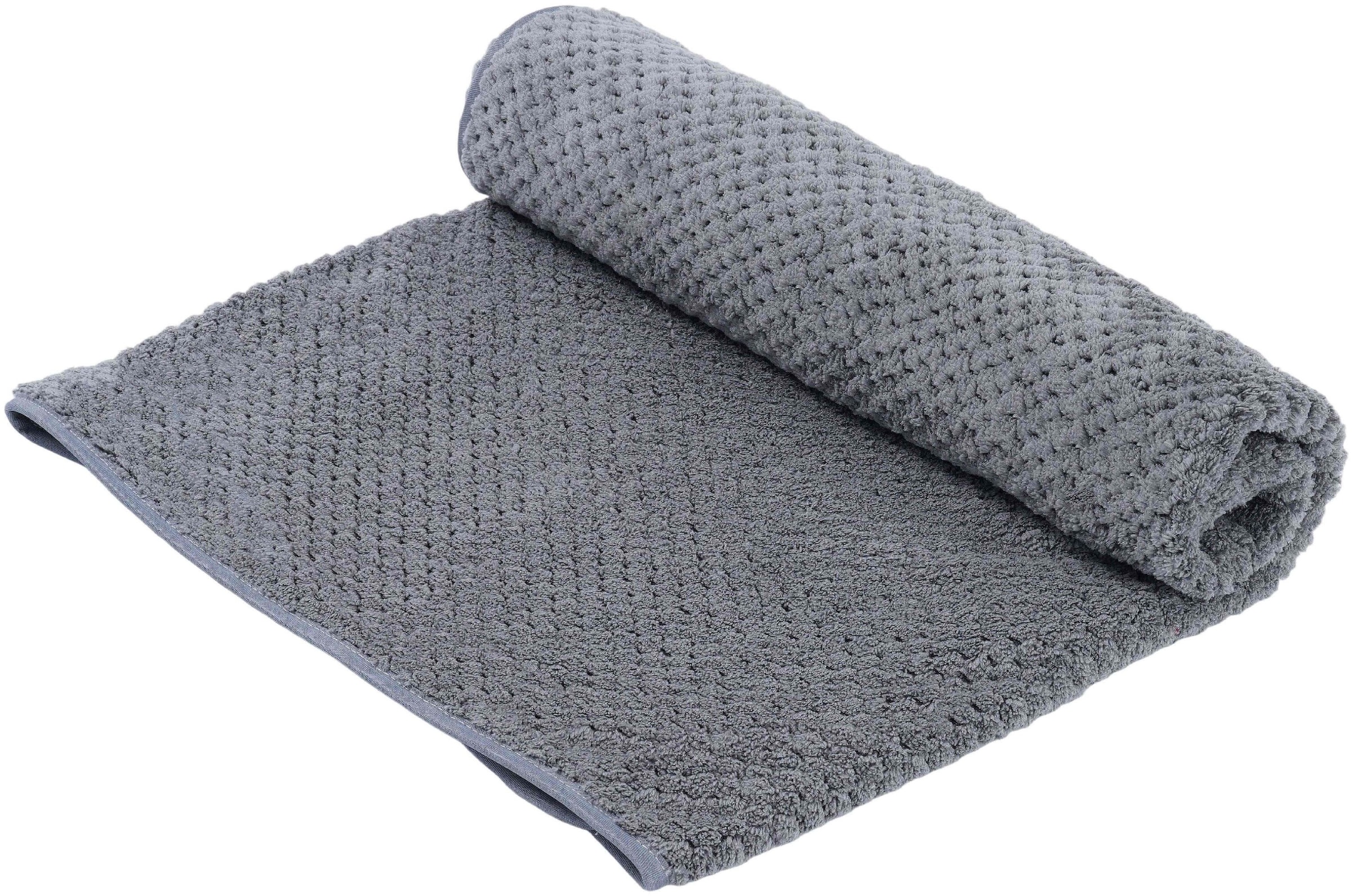 OTTO home Handtücher »Parris, Serie, 4 Handtücher«, (4 St.), sehr leicht, kompakt, schnelltrocknend, Mikrofaser, mit Waffelmuster