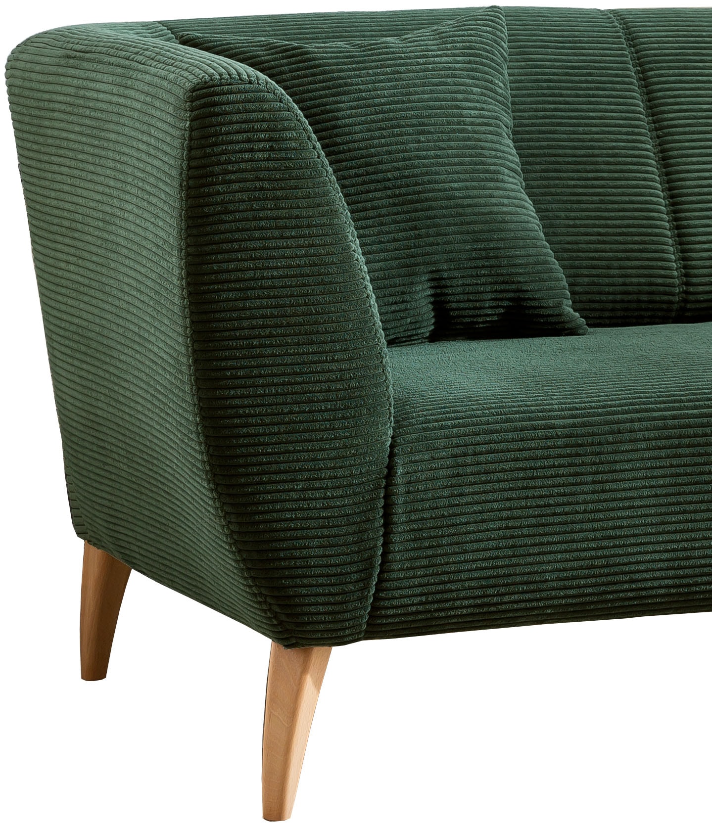 Home affaire 3-Sitzer zwei verschiedene Fußfarben wählbar